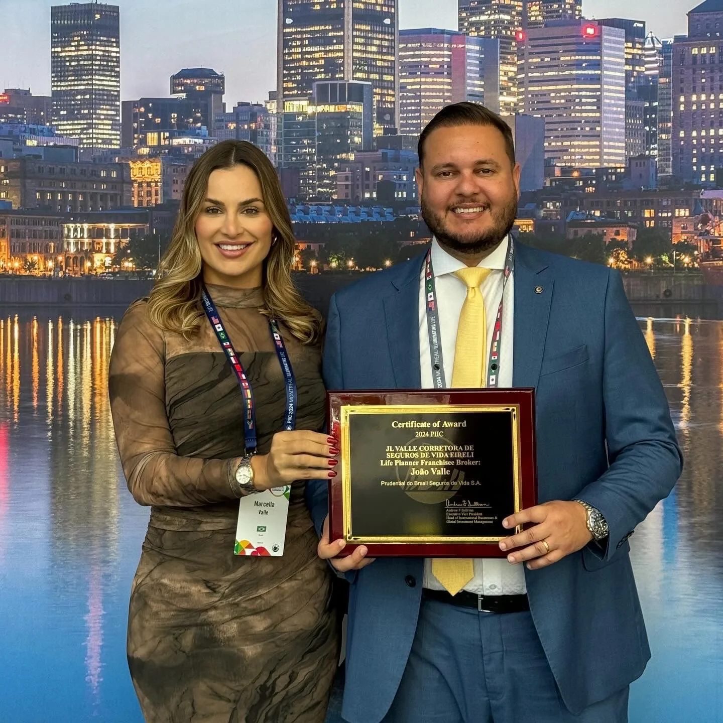 Planejador Financeiro de Dourados recebe premiação em Montreal - Canadá