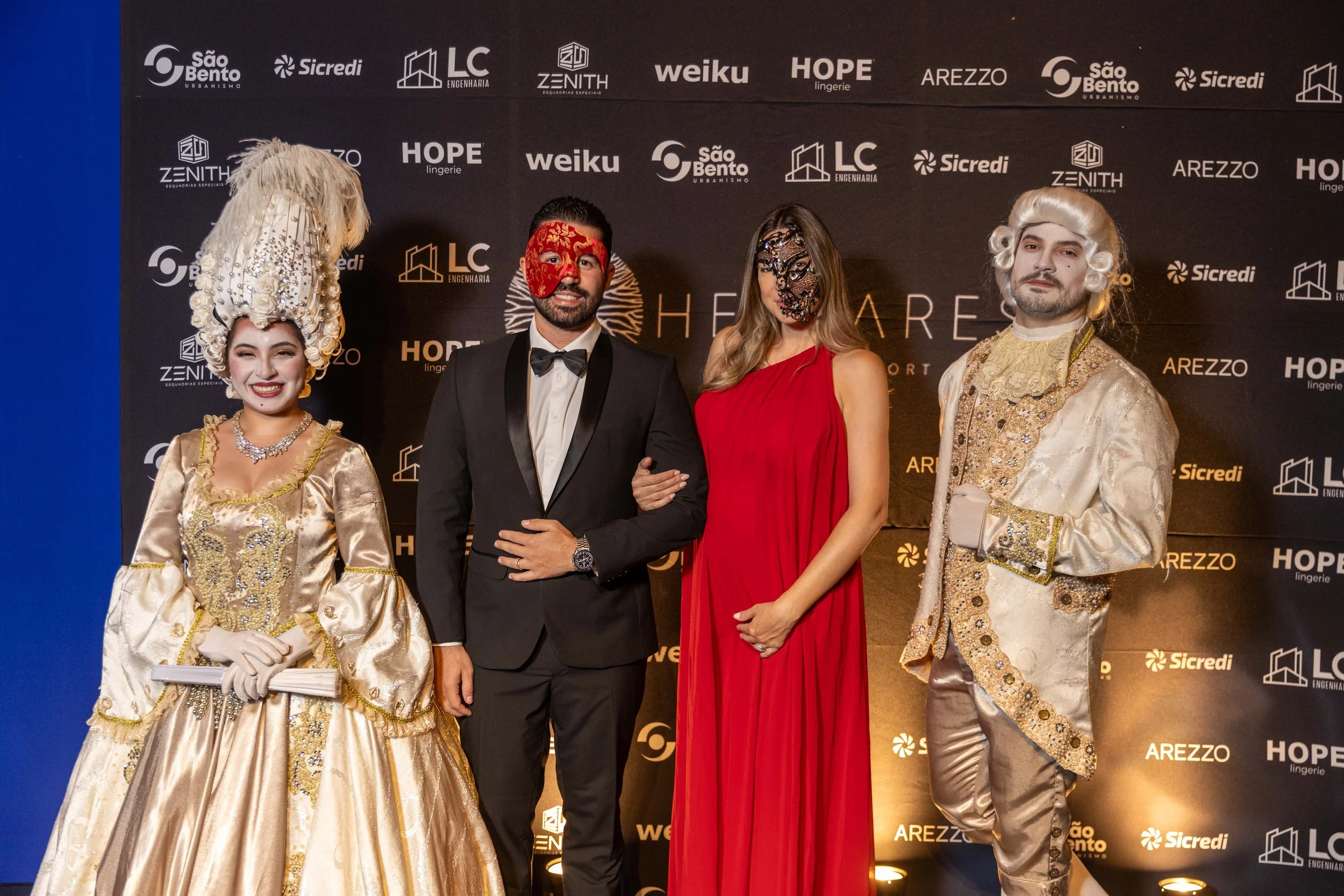 baile de Gala Hectares – Máscaras em Veneza