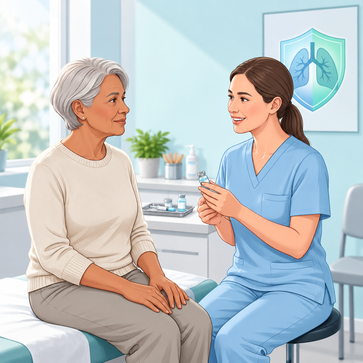 A importância de conversar com adultos sobre imunizações