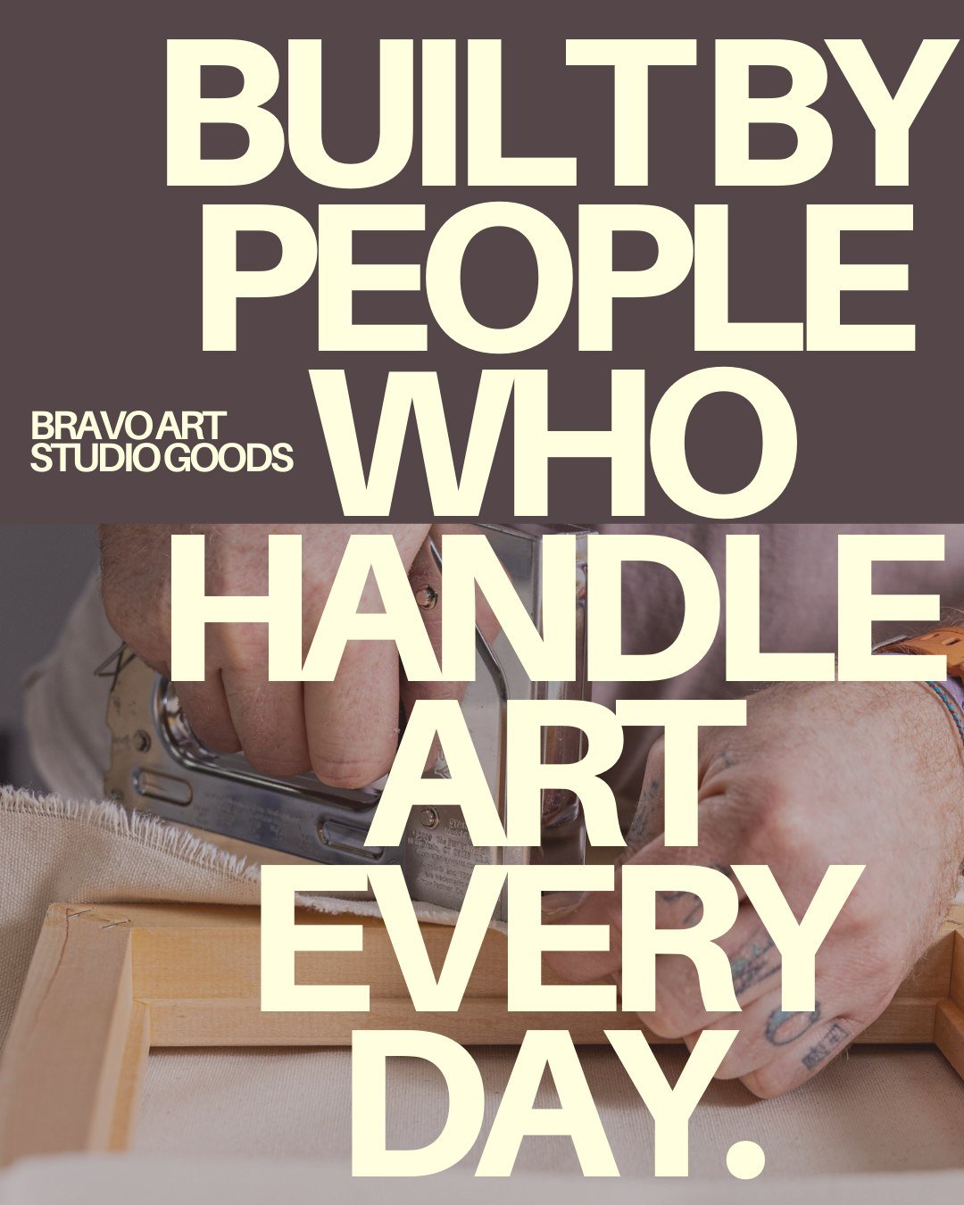 We&rsquo;re not changing.
Install &amp; delivery are still our backbone.
This shop is us going back to our artist roots &mdash; making high-quality, gallery-ready materials easier to access.
From studio &rarr; show-ready.
We&rsquo;ve got you.
Sign up