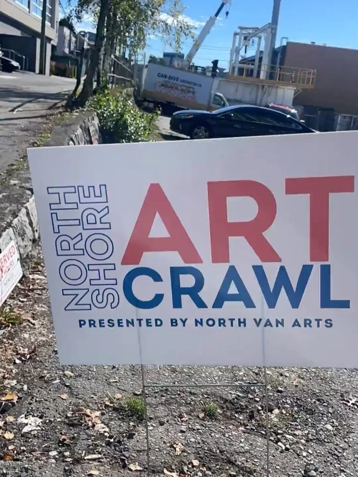 Come say 👋 
#northvanartcrawl #lowerlonsdaleliving