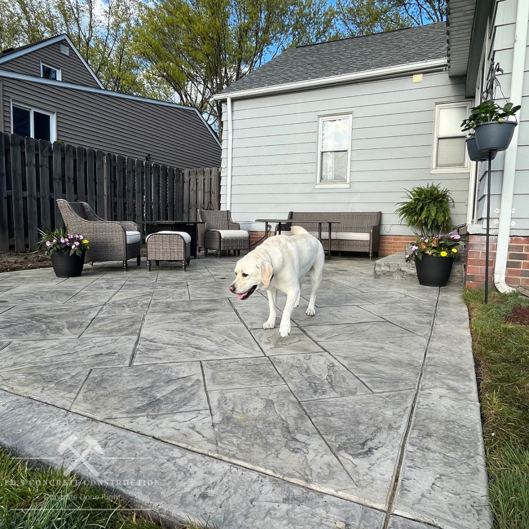 Stamp Concrete Patio