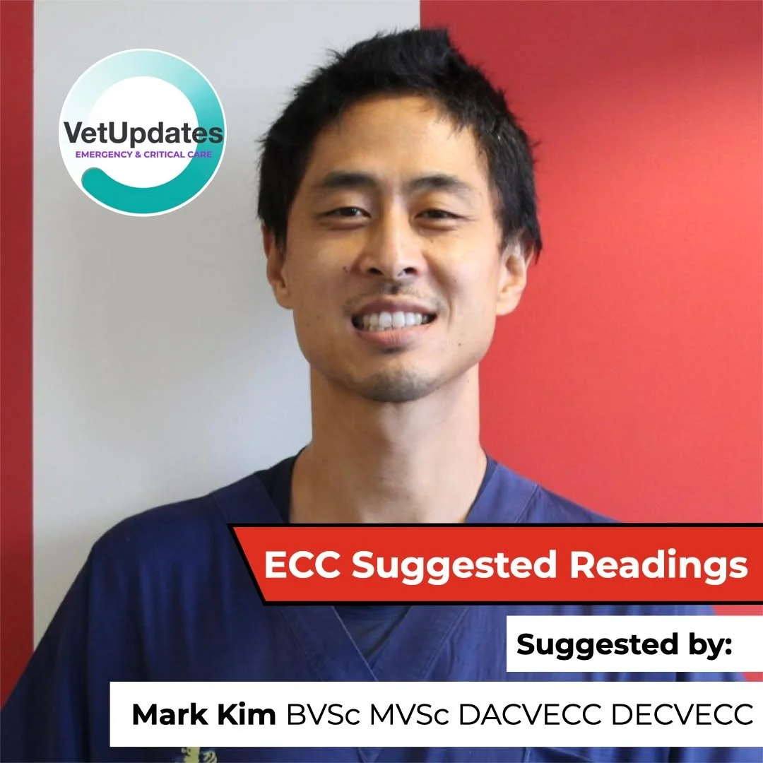 New Blog Post - 𝗘𝗖𝗖 𝗦𝘂𝗴𝗴𝗲𝘀𝘁𝗲𝗱 𝗥𝗲𝗮𝗱𝗶𝗻𝗴𝘀

We&rsquo;re excited to share another insightful contribution to our Suggested Readings series, this month from Dr. 𝗠𝗮𝗿𝗸 𝗞𝗶𝗺, from the ECC team at the VetAgro Sup in Lyon.

In this blo