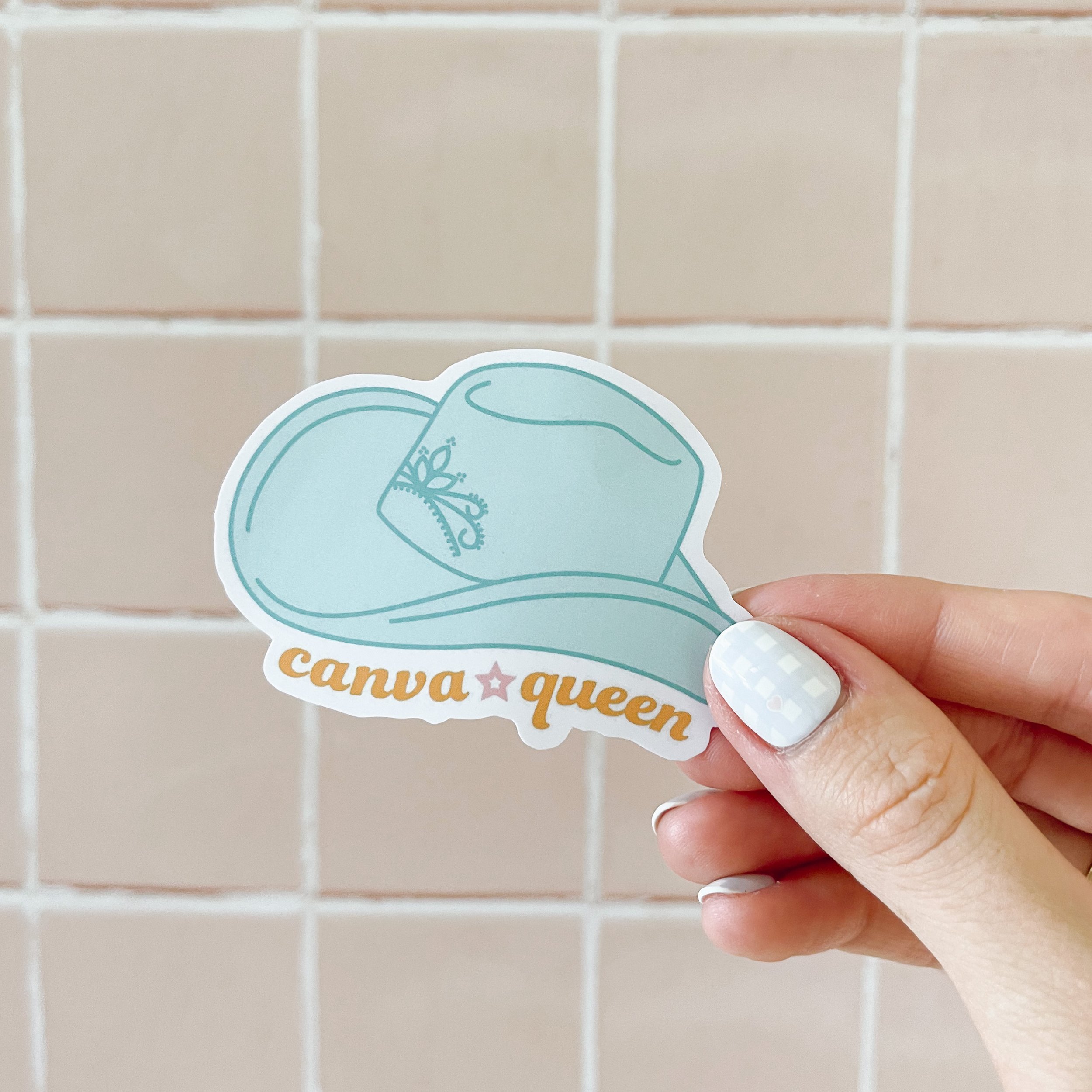 Canva Queen Sticker