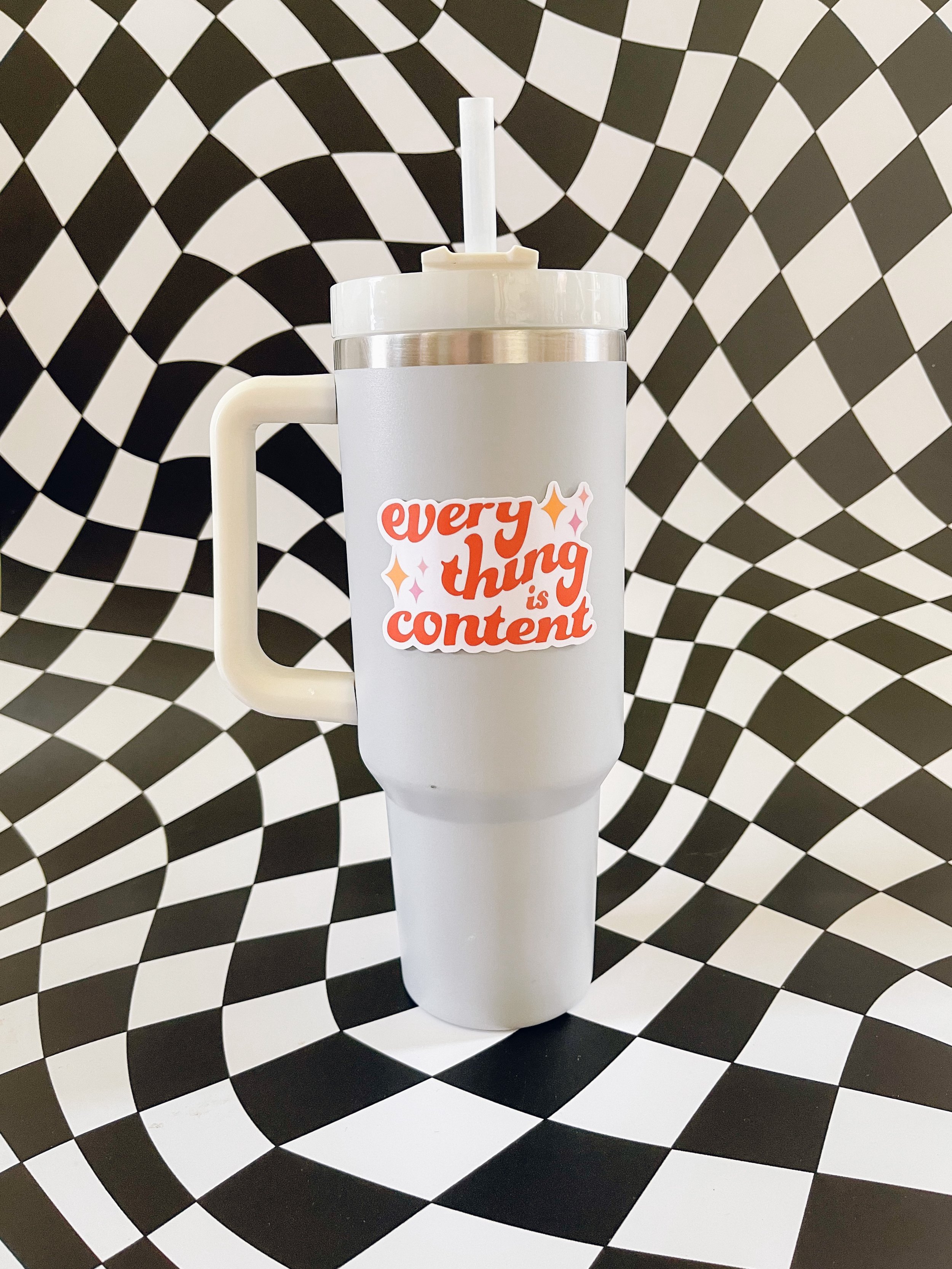 Everything is Content Sticker