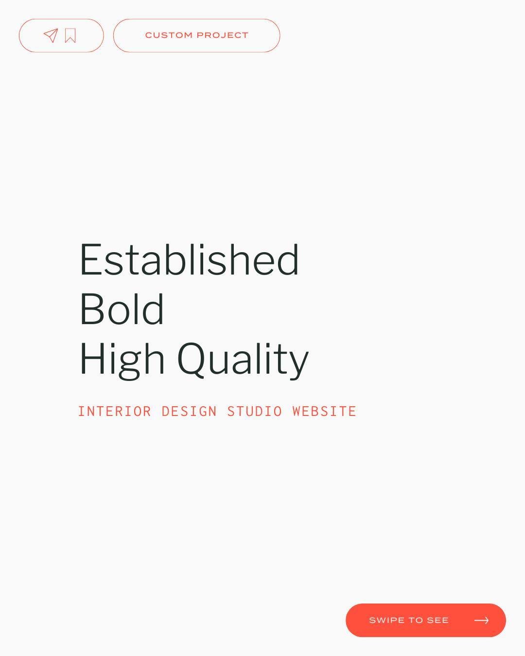 Our most custom and collaborative multi-week website project to date. We started with a branding refresh and then designed and developed a new Squarespace website with custom animations and hover effects.⁣
⁣
When we work together on a four week + web