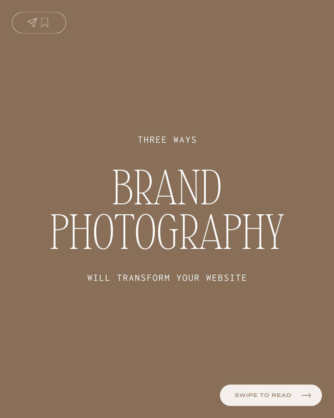 If you&rsquo;ve seen websites or social profiles for other businesses and admired their cohesive headshots, candid photos or product images, you&rsquo;re admiring their brand photography. ⁣
⁣
Depending on your industry and the type of business you ru