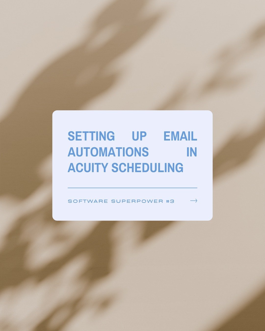 Acuity Superpower #3 - You can connect multiple email addresses to each team member&rsquo;s calendar and setup a range of automated emails.⁣
⁣
We needed to be able to include multiple email addresses for each designer and were SO happy to find that w