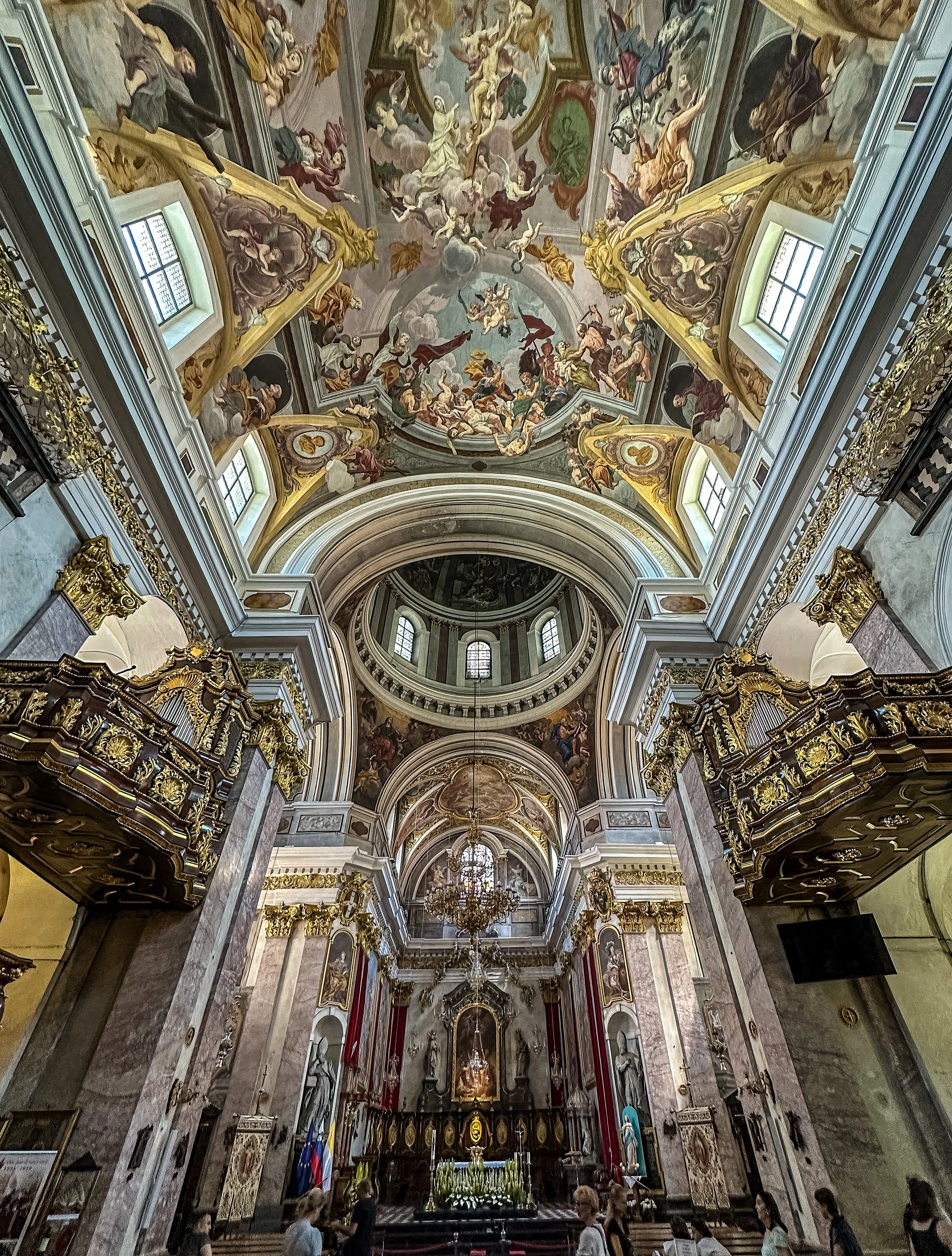 Inside the Cathedral of Saint Nicholas