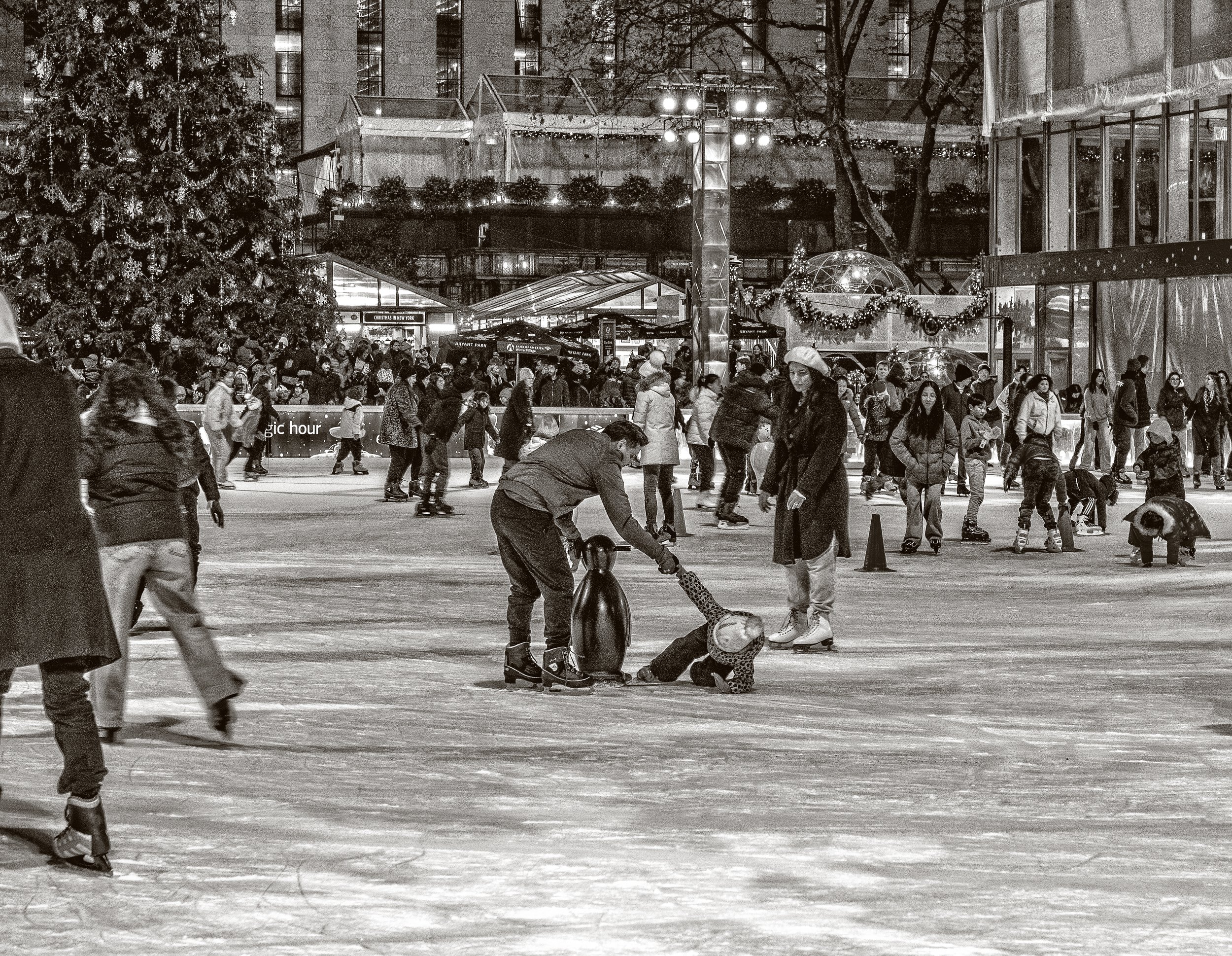 Bryant Park skating rink