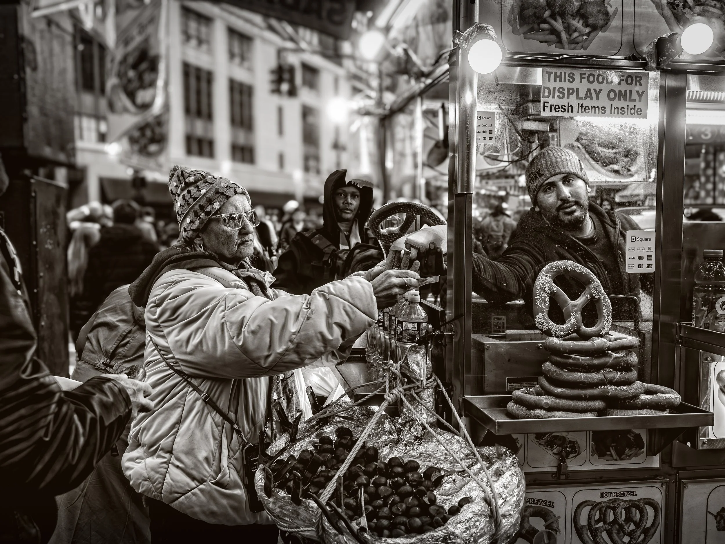 The classic New York pretzel