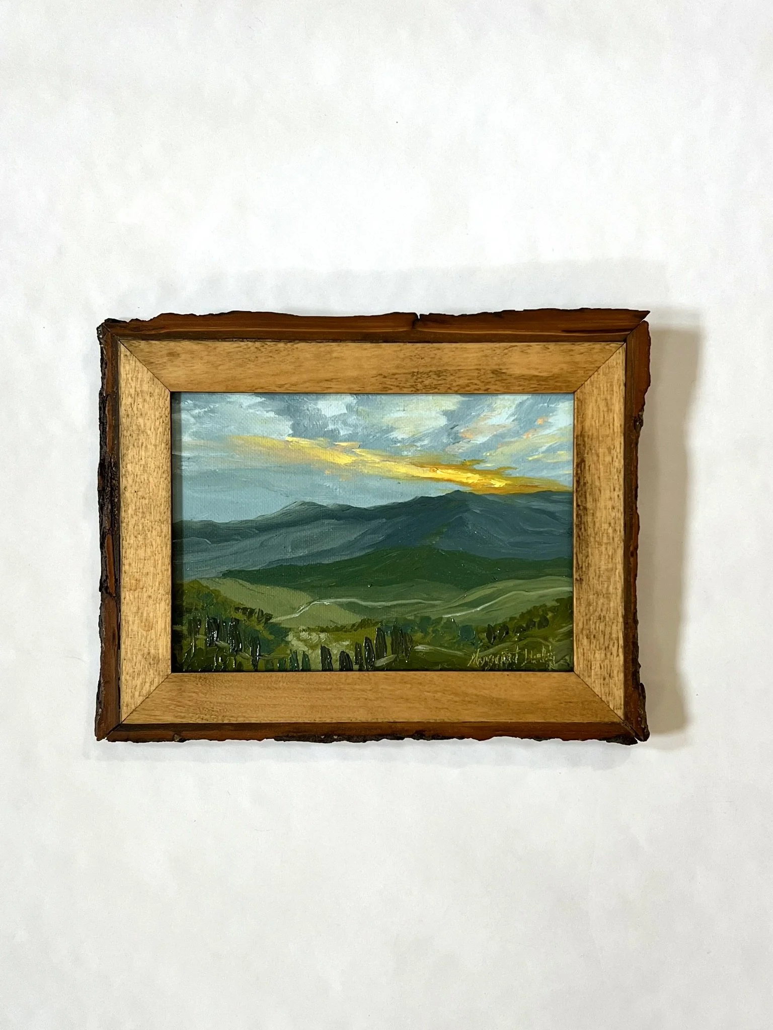 SOLD - Sunset in Casole d'Elsa