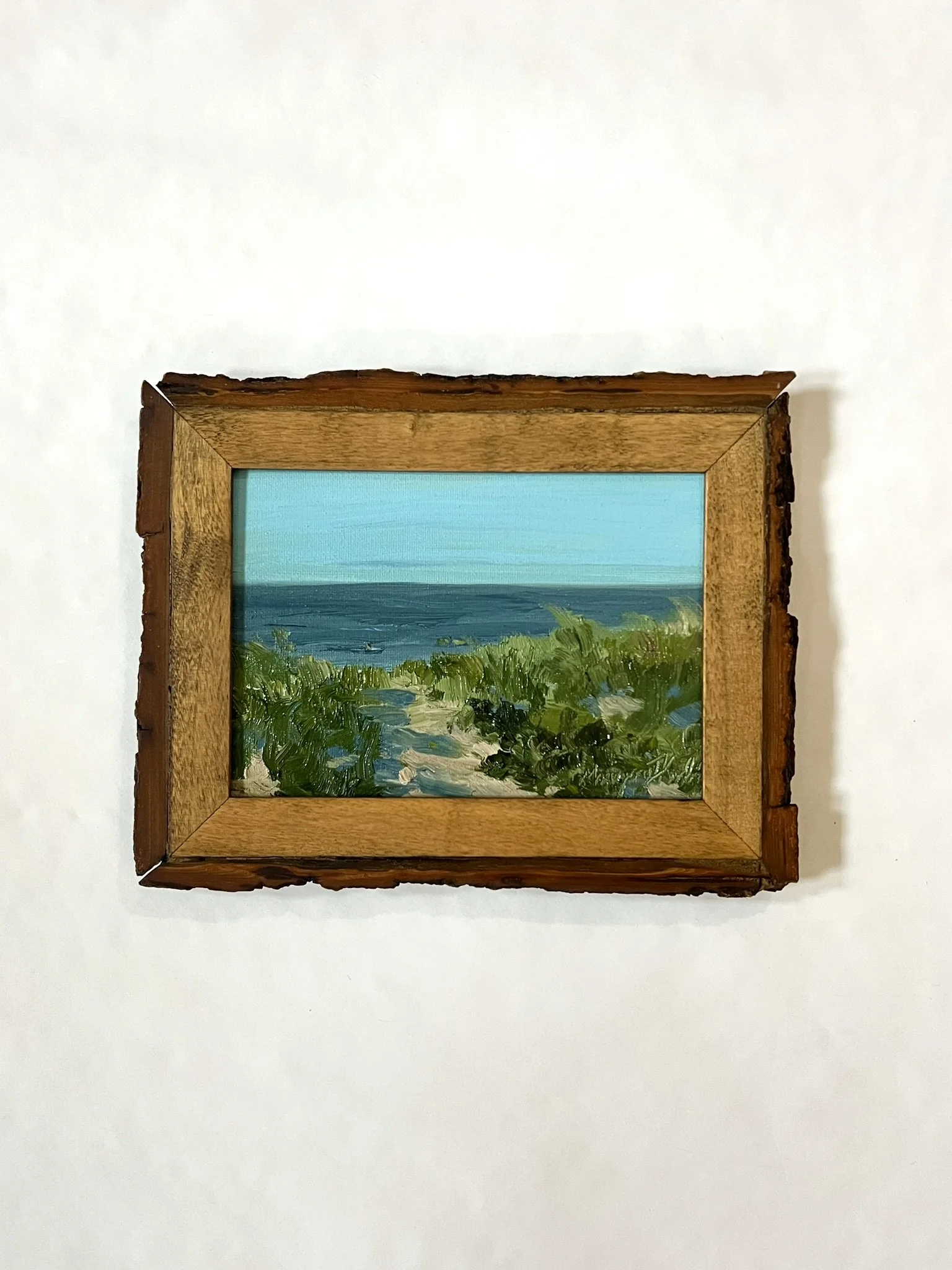 SOLD -Sun on my Cheeks, Lake Michigan