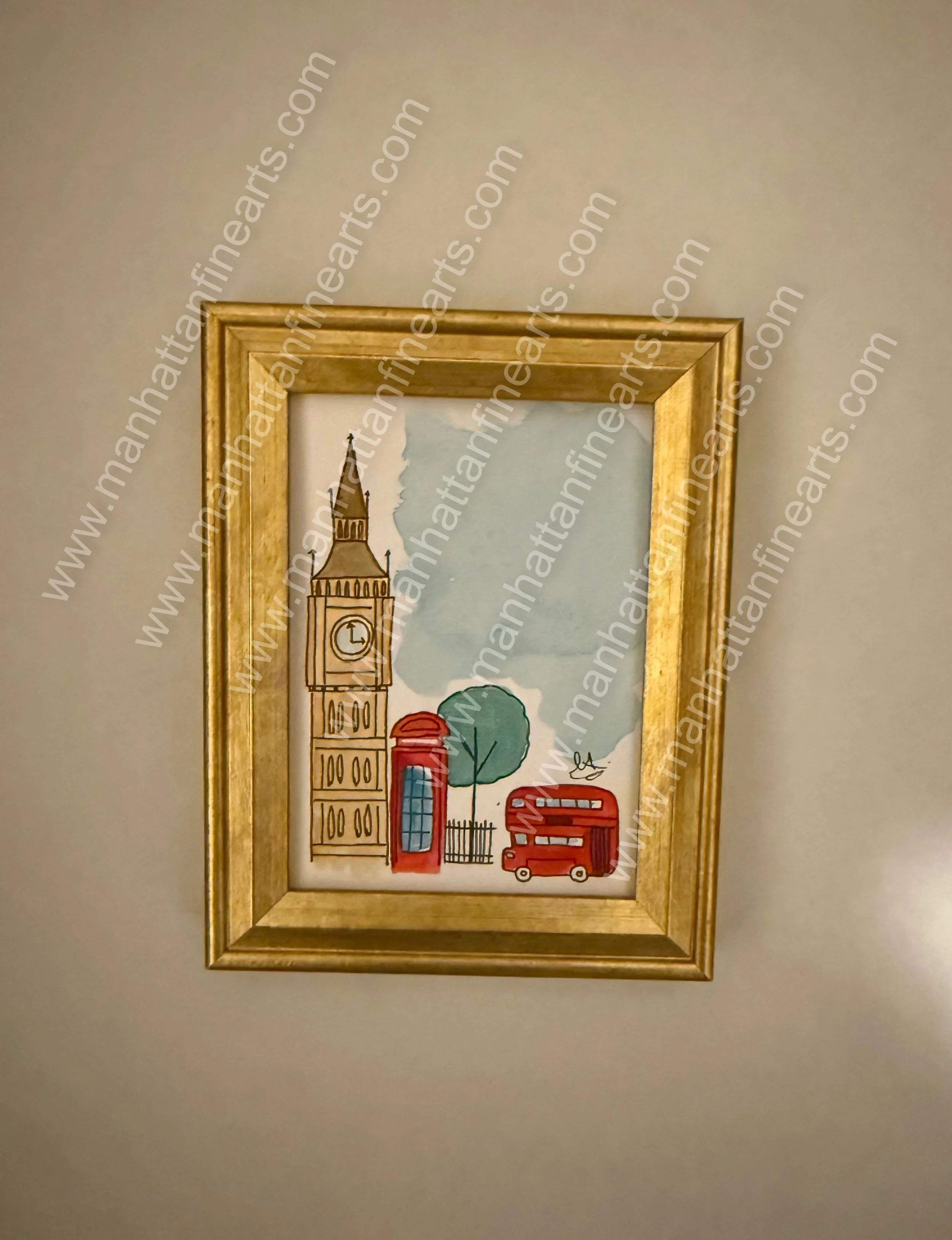 London Icons Miniature Painting