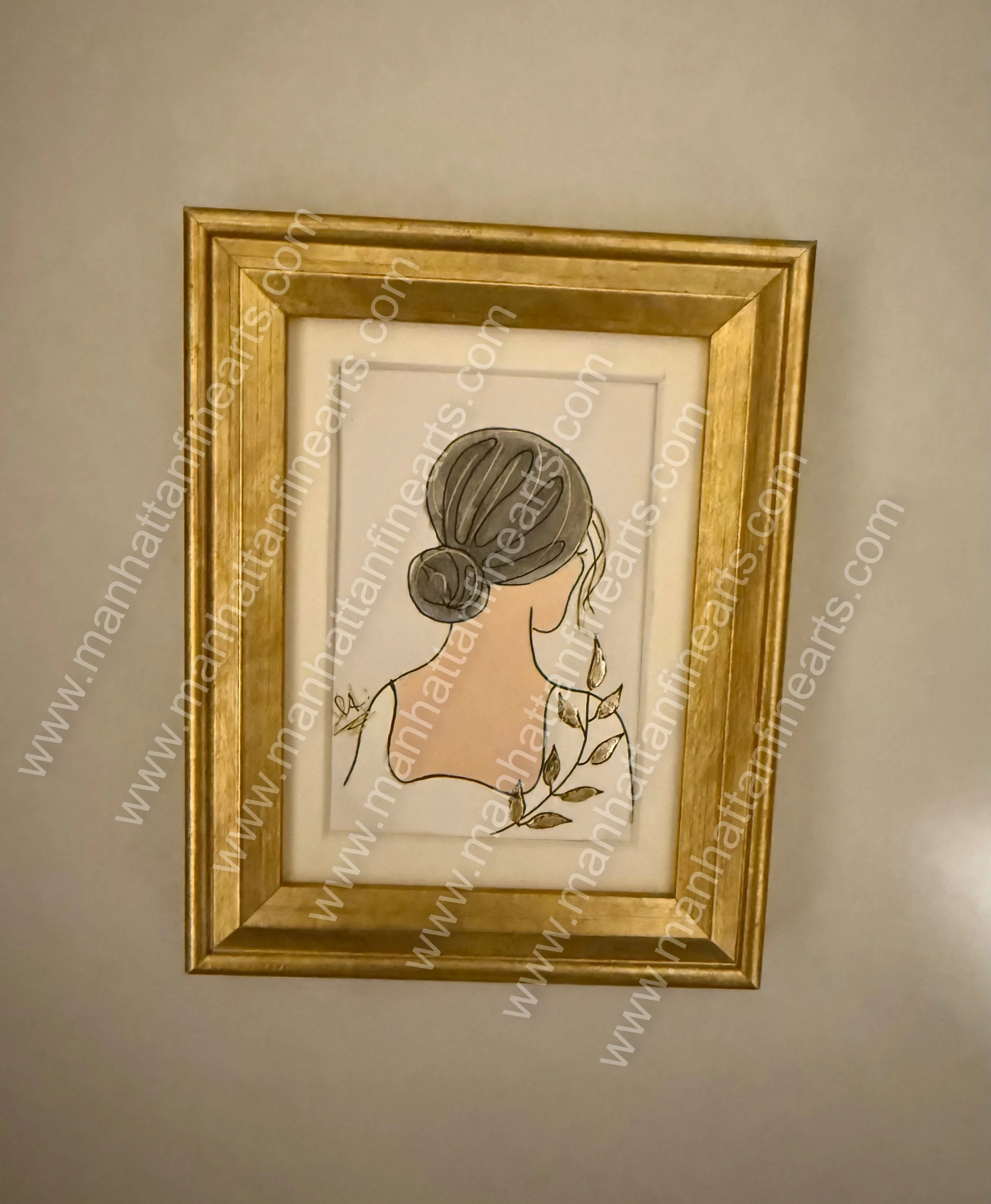 Elegant Minimalist Framed Painting