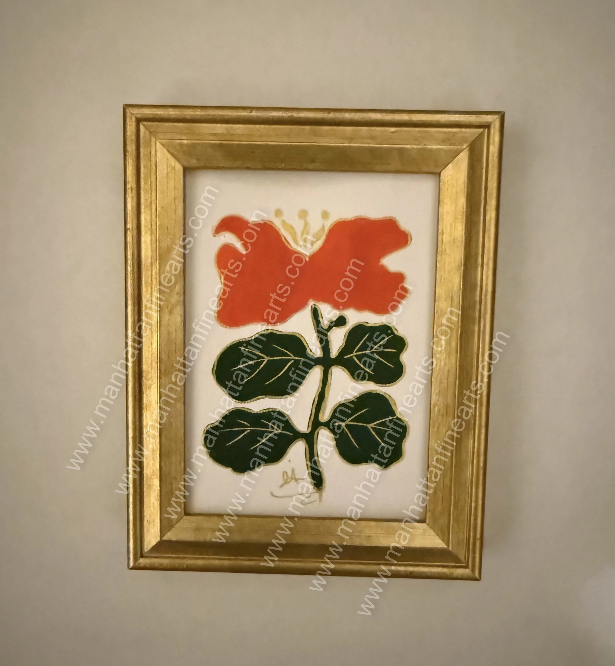 Vibrant Poppy Flower Painting