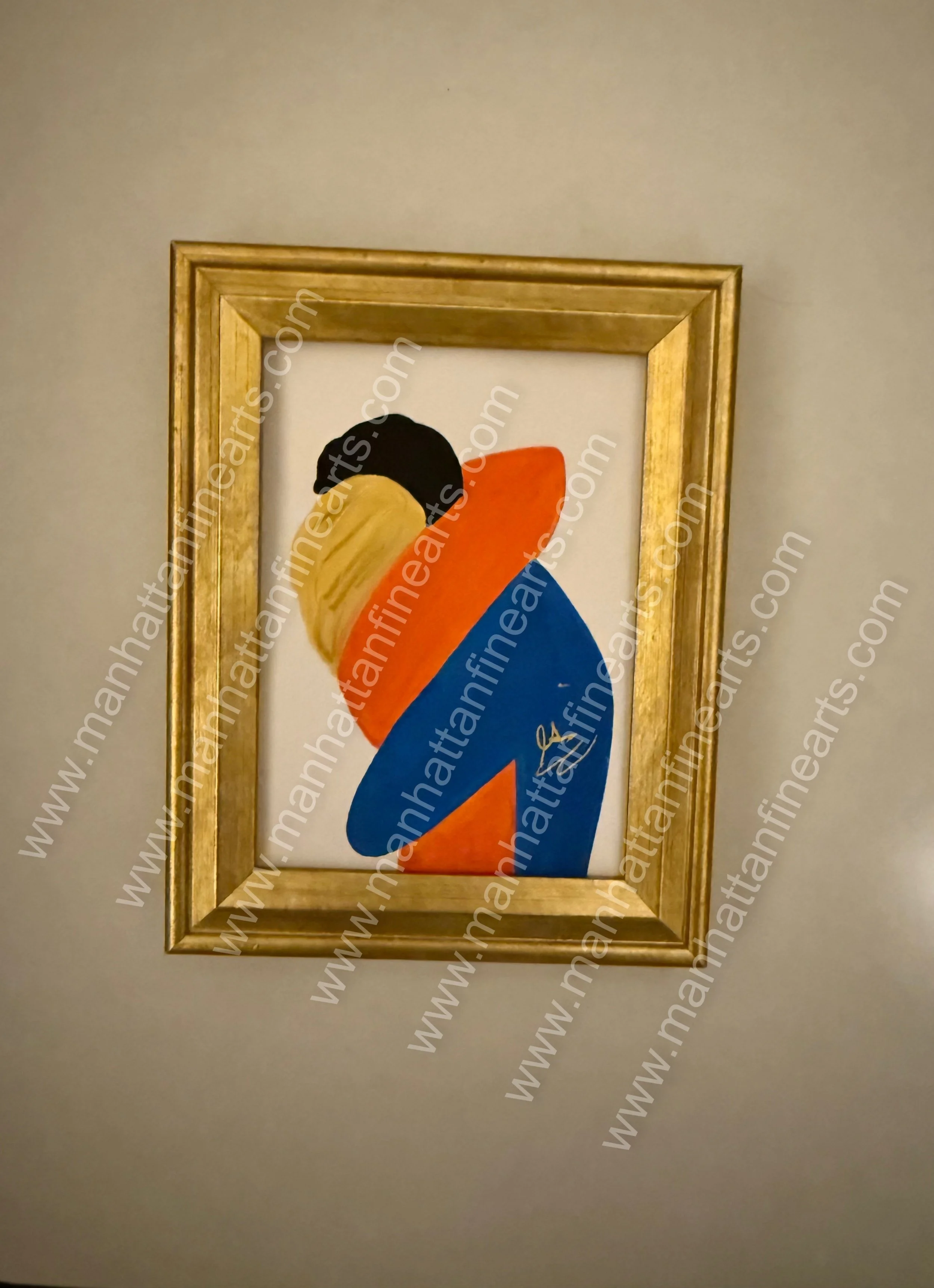 Abstract Embrace Painting