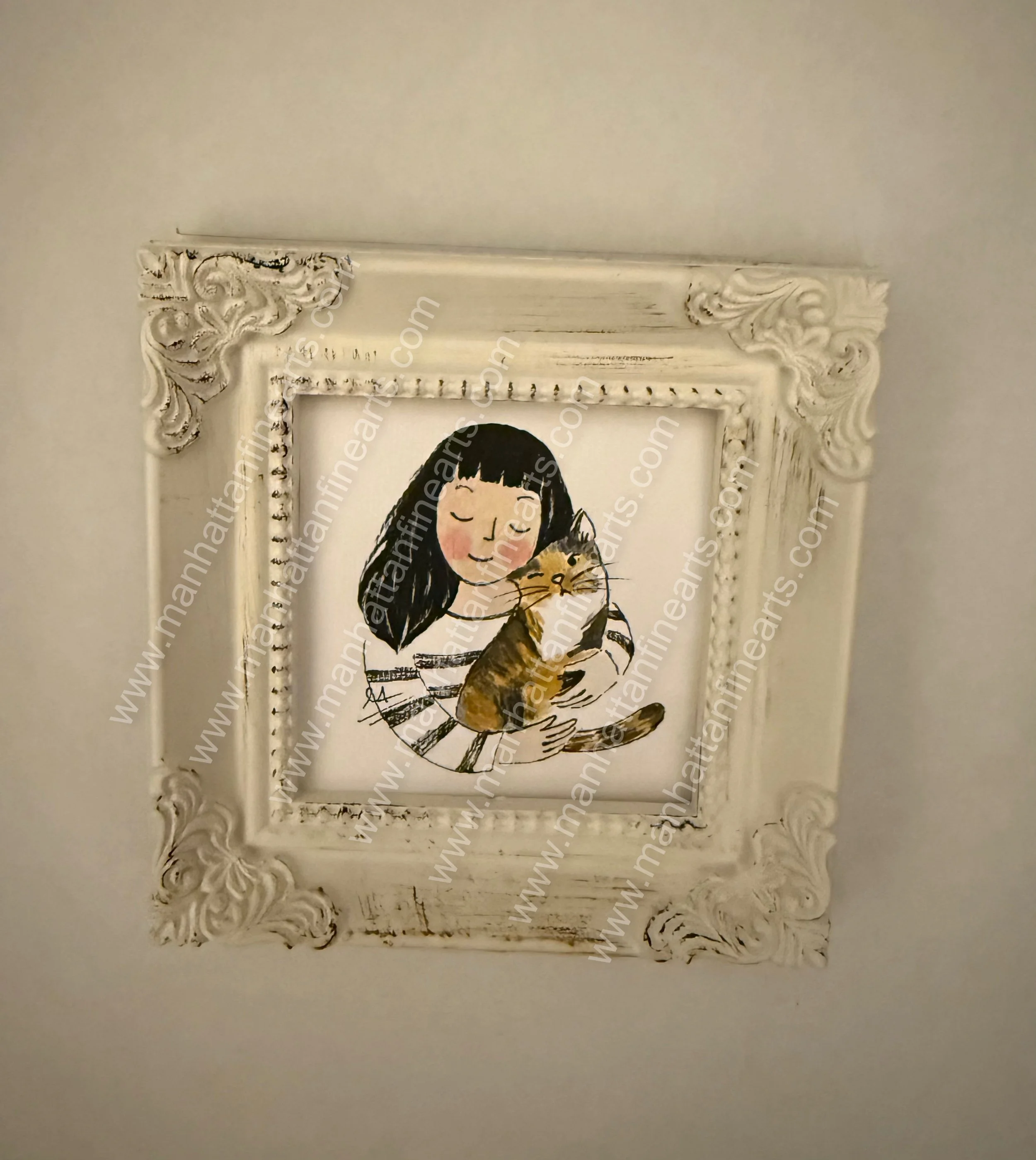 Hearts United: Handcrafted Miniature Painting