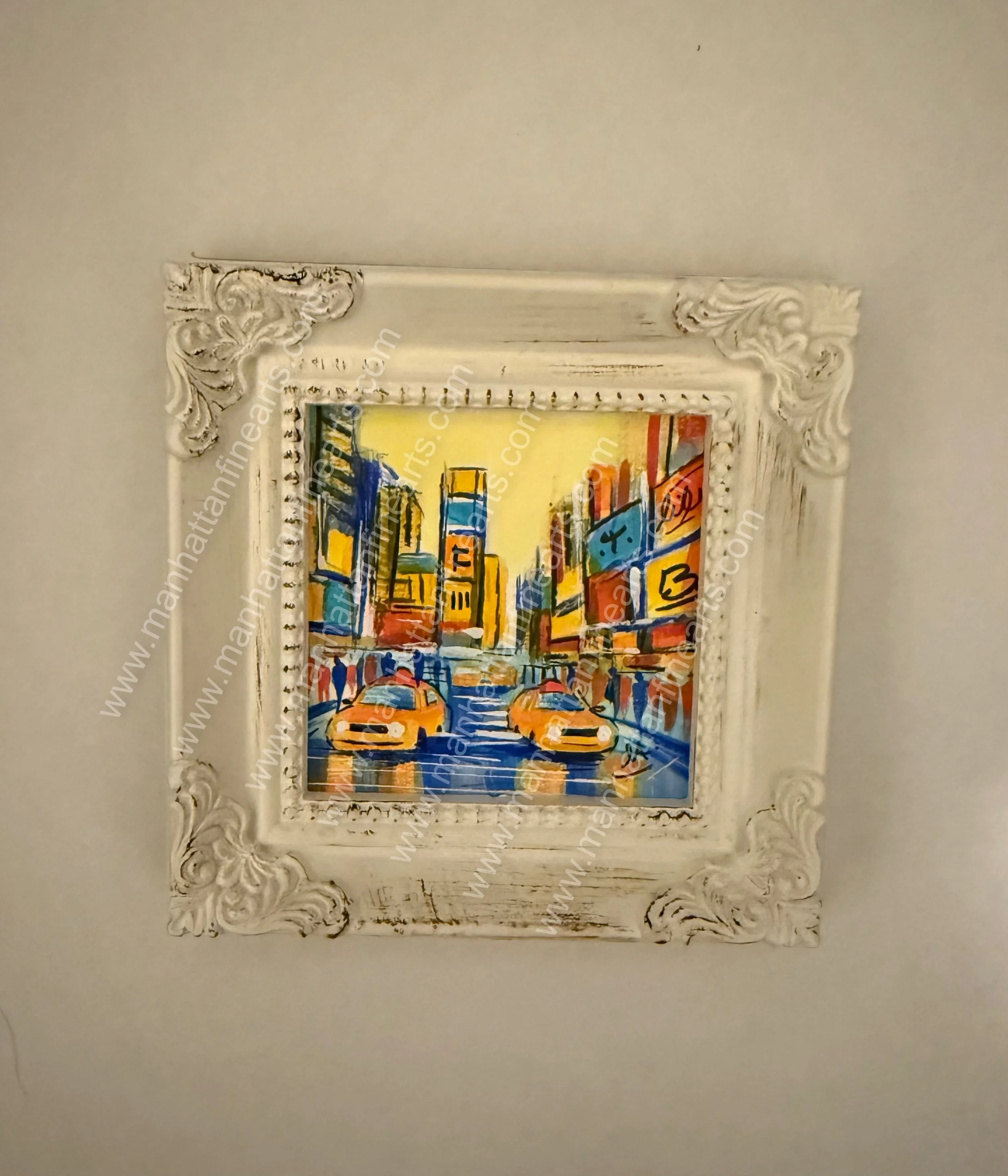 Miniature Times Square Painting