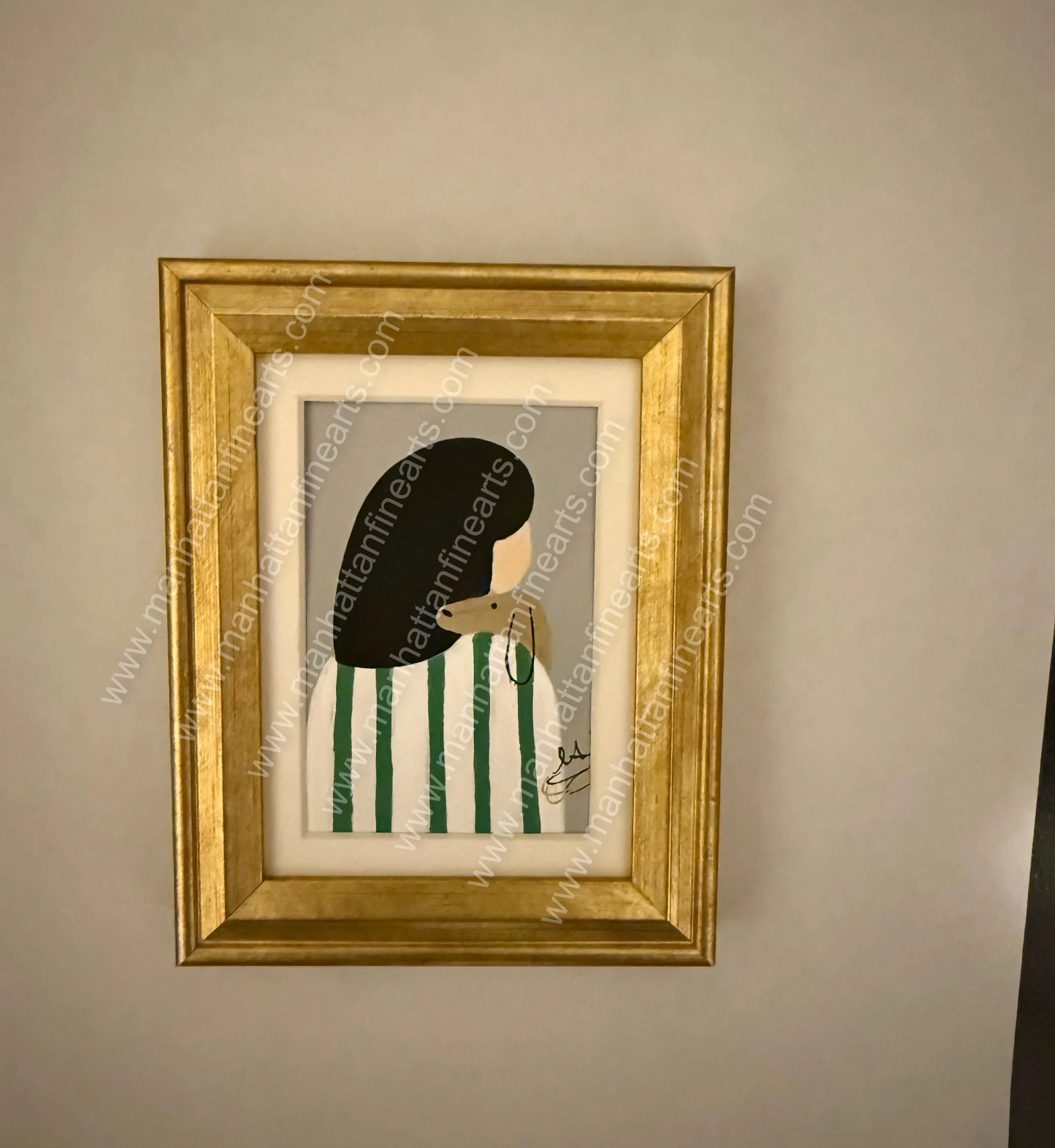 Elegant Minimalist Framed Painting