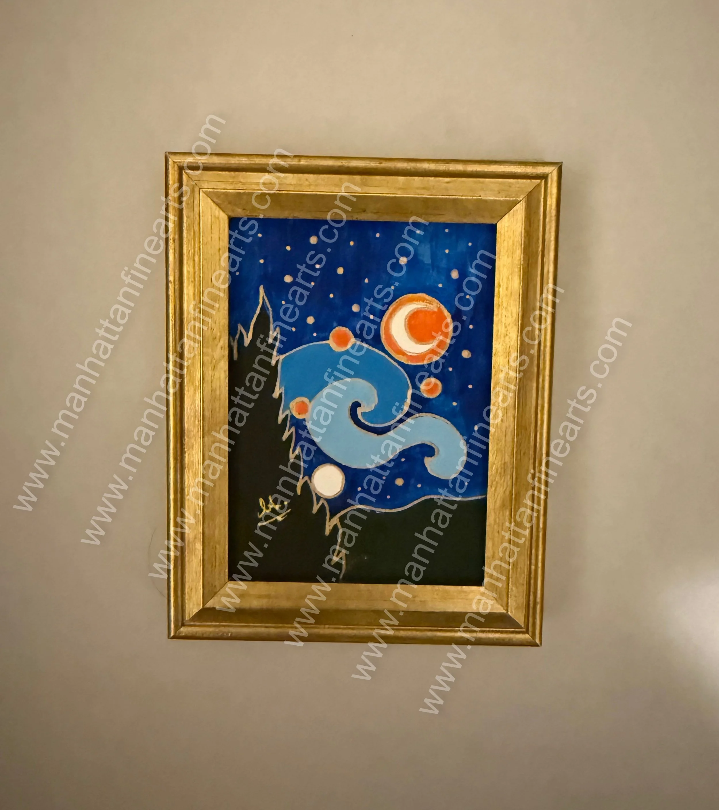 Celestial Dreams Miniature Painting