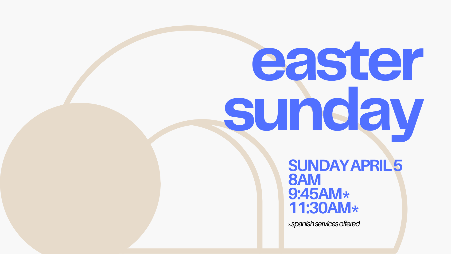 Easter Sunday Gathering