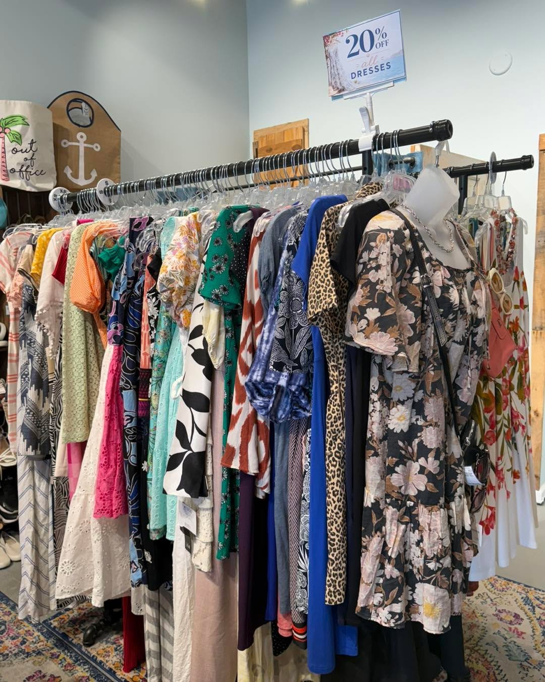 Your closet called&hellip; it wants a summer refresh! ☀️👗

Dresses, shorts, swimsuits &amp; cover-ups are 20% OFF! Whether you&rsquo;re planning a getaway or just soaking up the last days of summer, we&rsquo;ve got the pieces you&rsquo;ll love.

Com