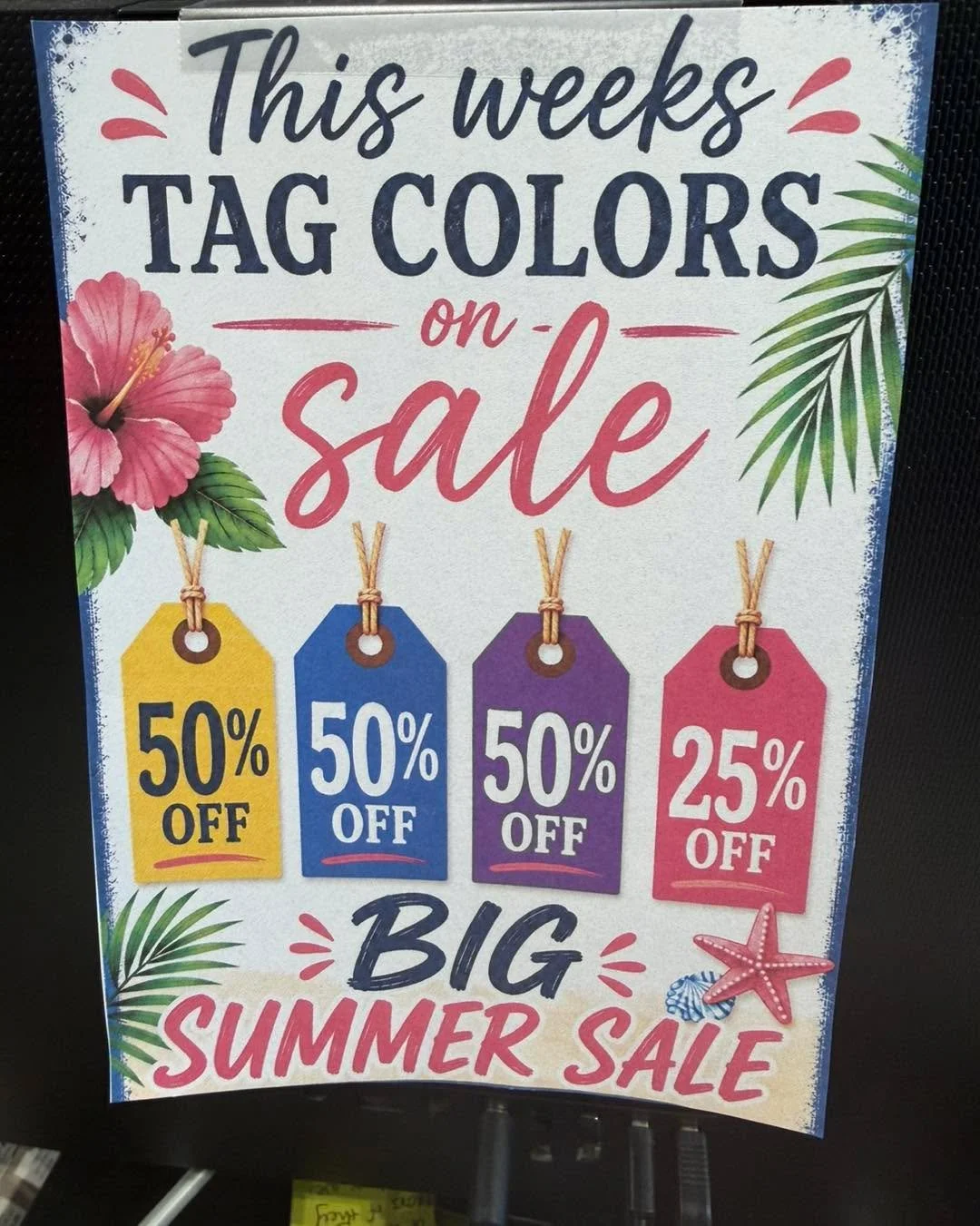 Our tag sale is still going strong at The Blue Heron Boutique! 

💛 Yellow Tag &mdash; 50% OFF
💙 Blue Tag &mdash; 50% OFF
💜 Purple Tag &mdash; 50% OFF
💗 Pink Tag &mdash; 25% OFF

PLUS&hellip; 👗🩱
Dresses, Shorts, Swimsuits &amp; Cover Ups &mdash;