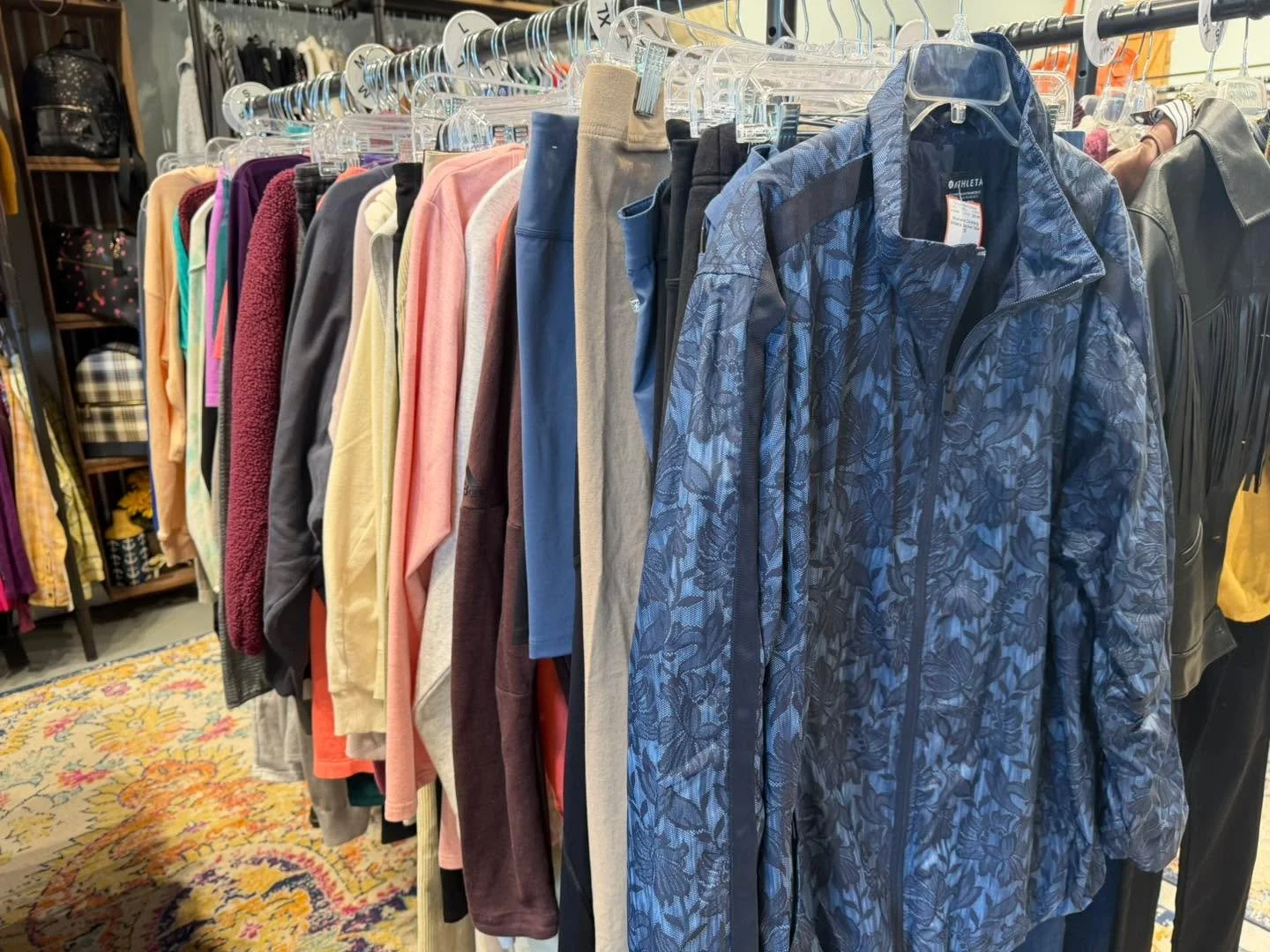 Your Tuesday just got a whole lot cuter.

The racks are ready, the deals are waiting, and your closet is about to thank you.

Today from 12&ndash;4

Activewear &mdash; 20% OFF
Pants &amp; Jeans &mdash; 20% OFF
Sidewalk Sale &mdash; EXTRA 20% OFF
Pink