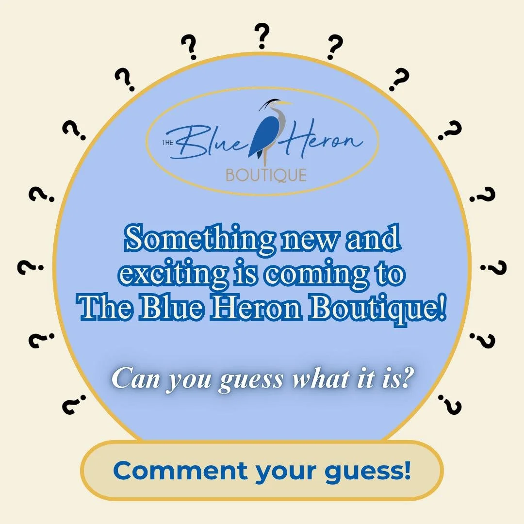 We&rsquo;ve been busy here at The Blue Heron Boutique&hellip; and we&rsquo;re not done yet!

If you know the Blue Heron, you know we&rsquo;re about more than just clothes. We&rsquo;re about fashion, finding that perfect piece, having fun, making a di