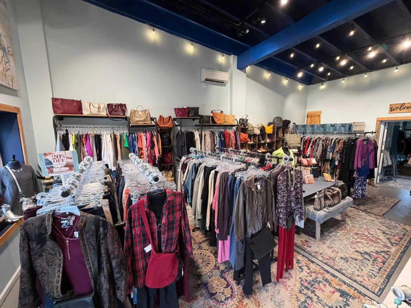 Saturdays are for shopping in South County!

Out and about today? Make a stop at Blue Heron Boutique! Your favorite racks have been restocked, and you never know what treasures you might find waiting for you in our sidewalk sale.

Still shopping for 