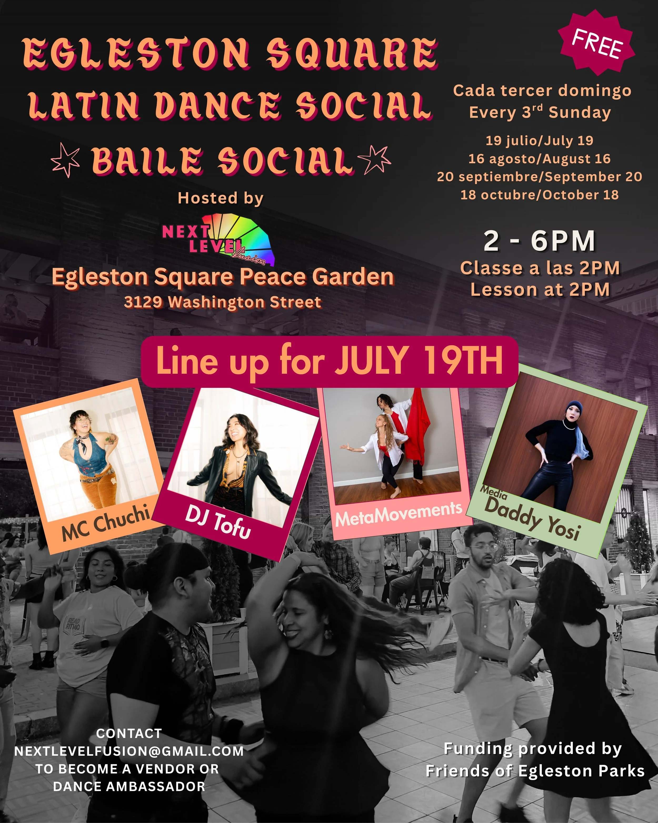 Egleston Square Latin Dance Social