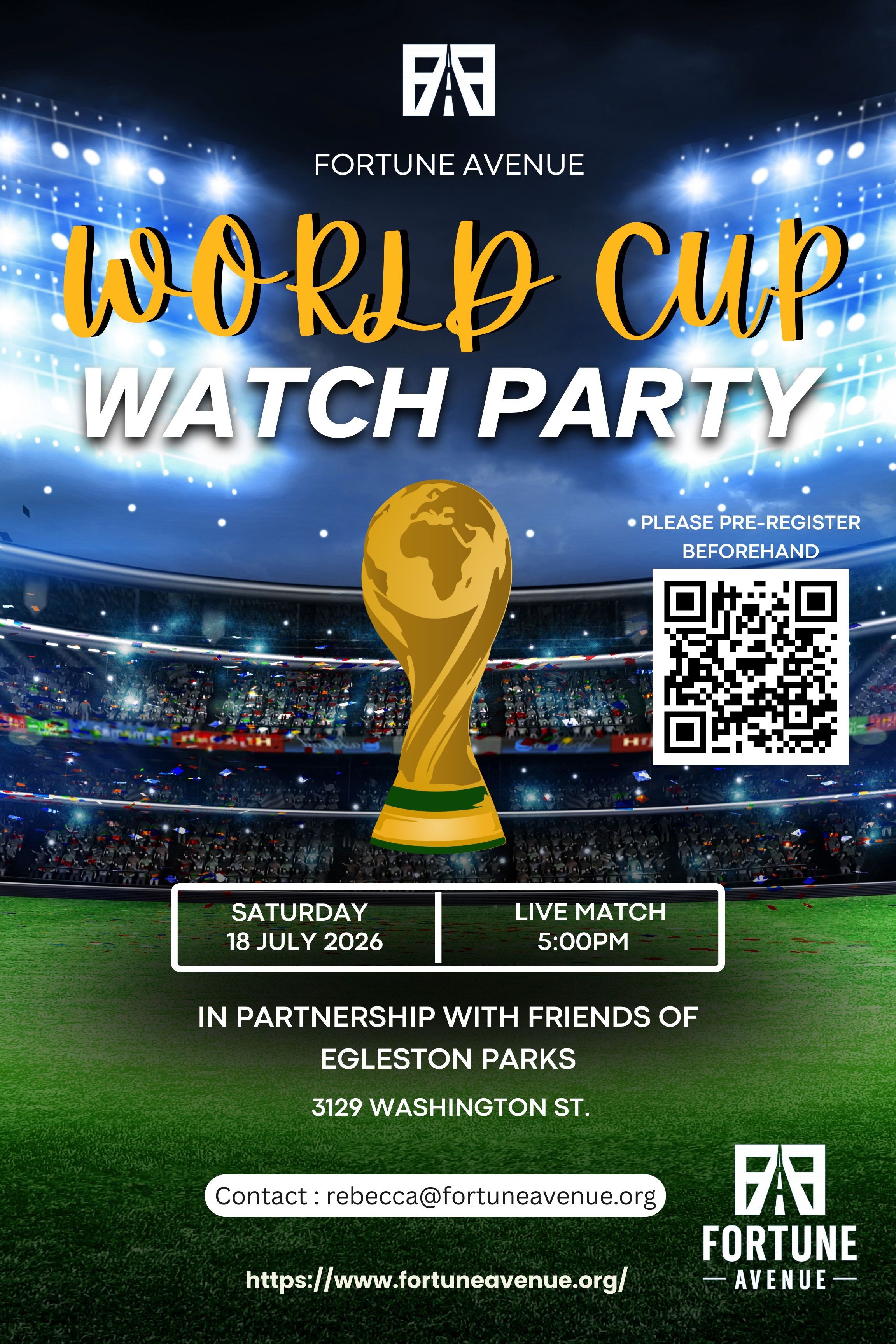 World Cup Watch Party with Fortune Avenue