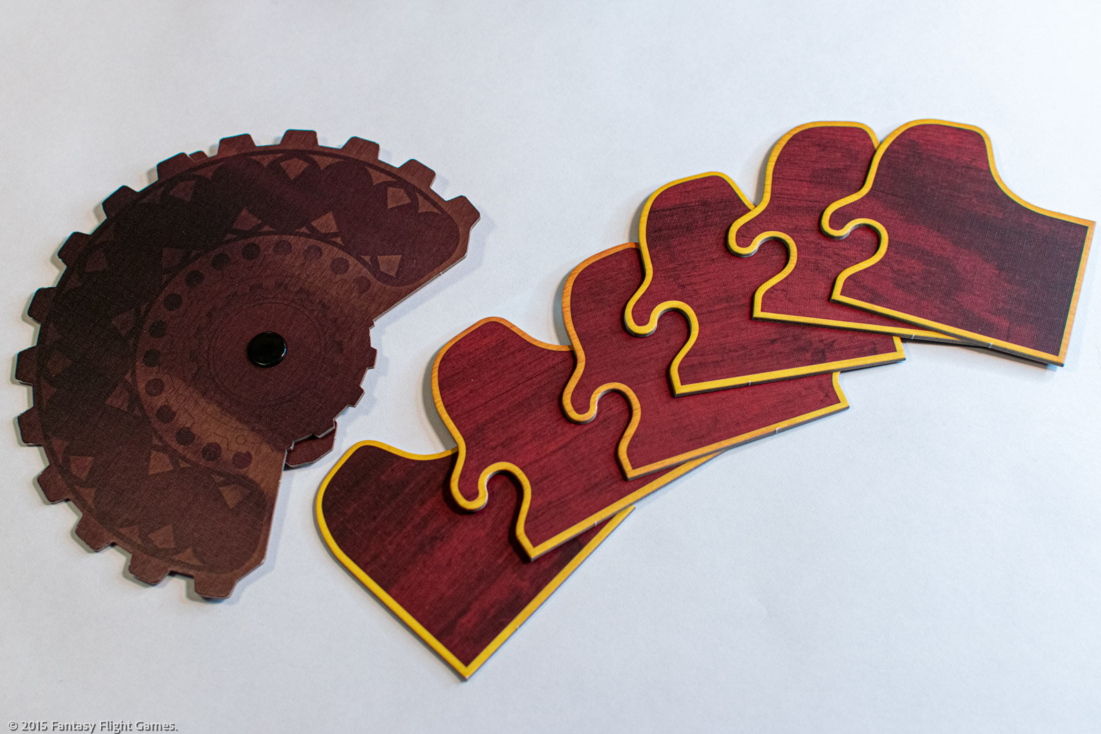 Mission: Red Planet (FFG Edition) dial and dock backs.