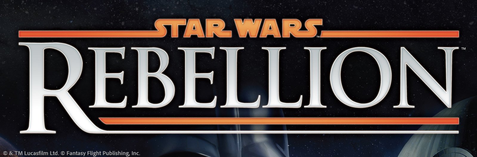 Logo for Star Wars: Rebellion as it appears on the front of the box. Tools used: Adobe Illustrator and Photoshop.
