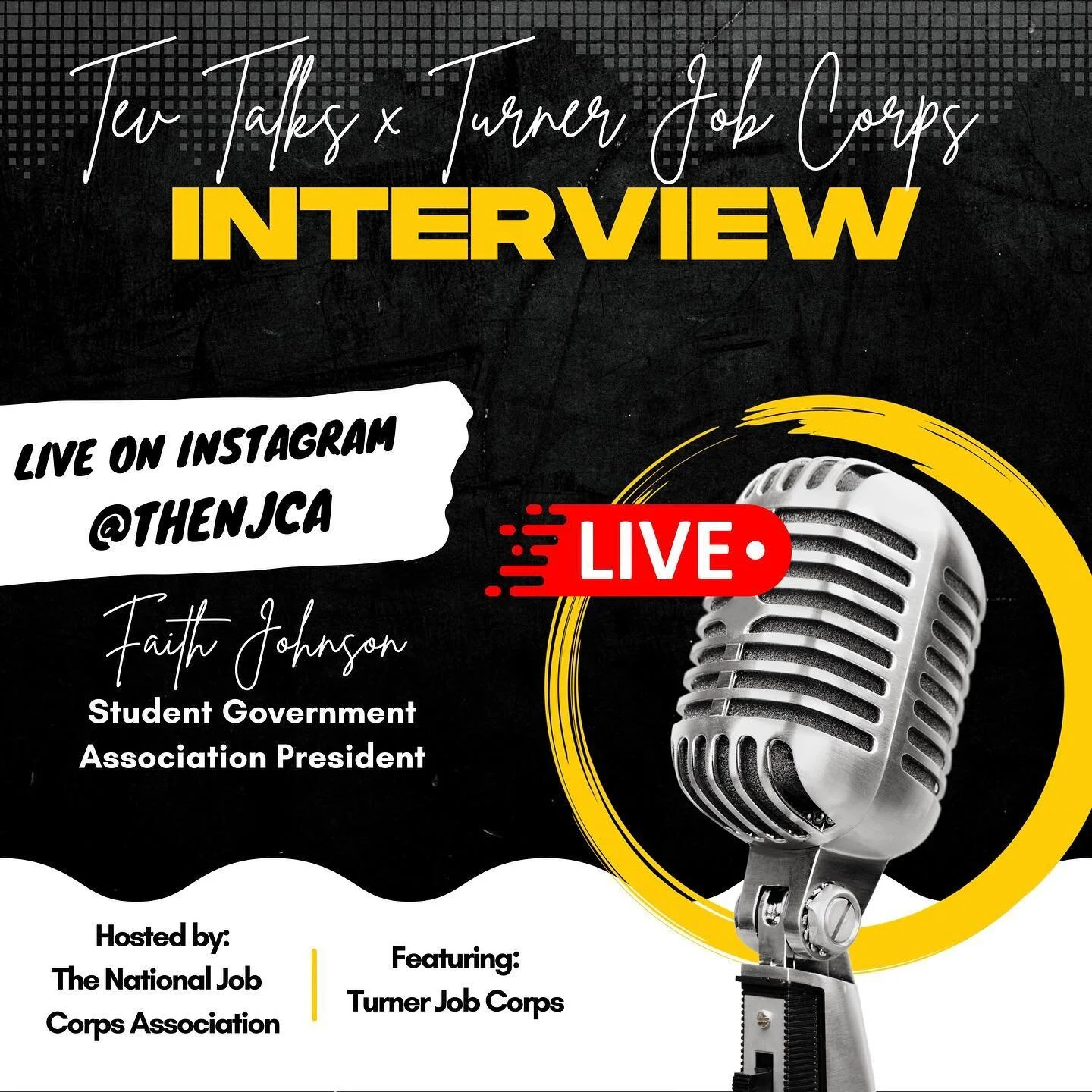 Our Student Government Association President, Faith Johnson, had the chance to interview with @thenjca last week! Faith was able to share some good information about Job Corps. Here is a snippet from her interview. If you would like to see the rest, 