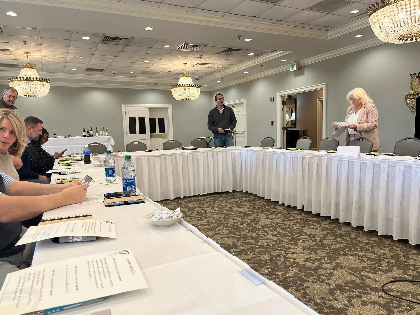 The Albany-Dougherty Economic Development Commission hosted an industry roundtable for educational leaders and plant managers. The purpose of this roundtable was to connect plant managers with educational leaders to help address the current workforce