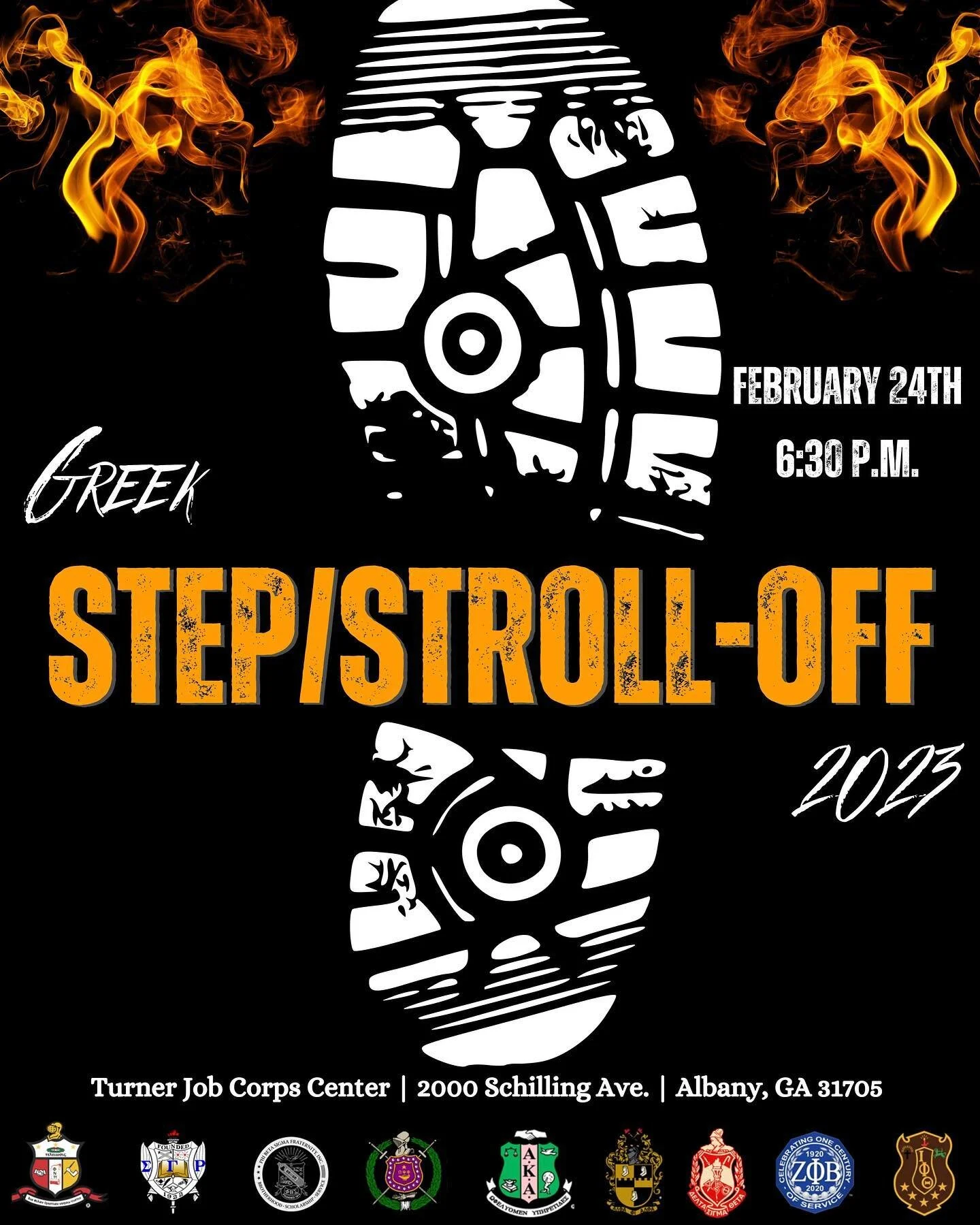 In honor of Black History month, Turner Job Corps presents Greek Step/Stroll-Off 2023! This event will be held on February 24th, 2023 at 6:30 P.M. We&rsquo;re inviting all D9 organizations to come and educate our students on D9 History! See you soon!
