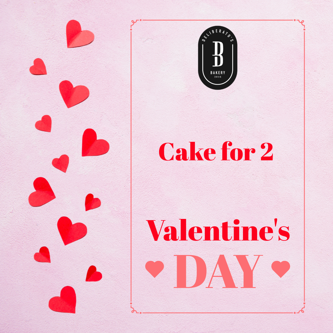 Valentines Cake For Two