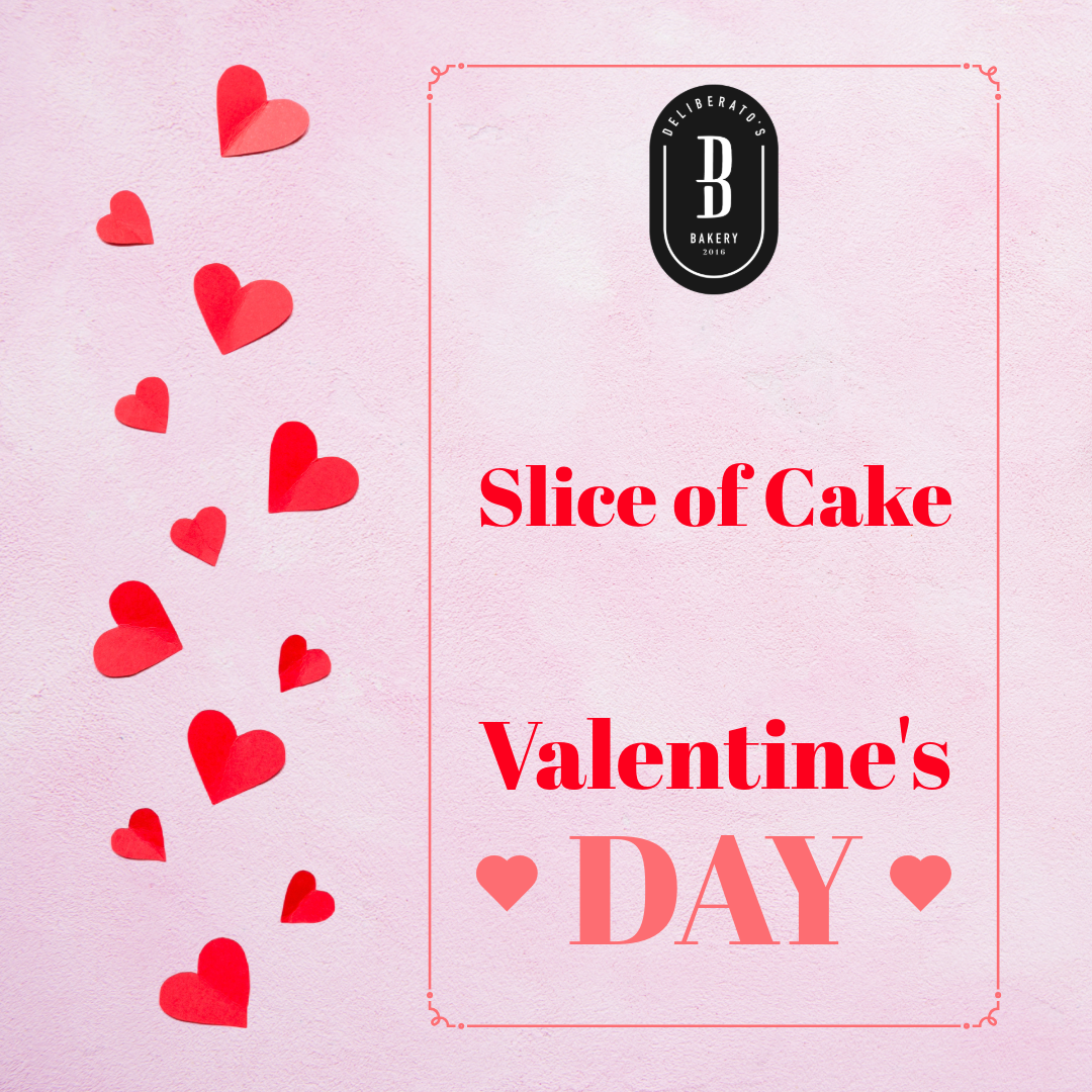 Valentines Slice of Cake