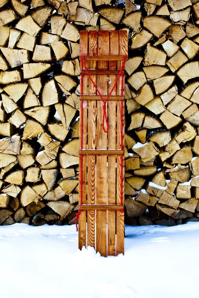 Faster Than Plastic - A Handmade Toboggan