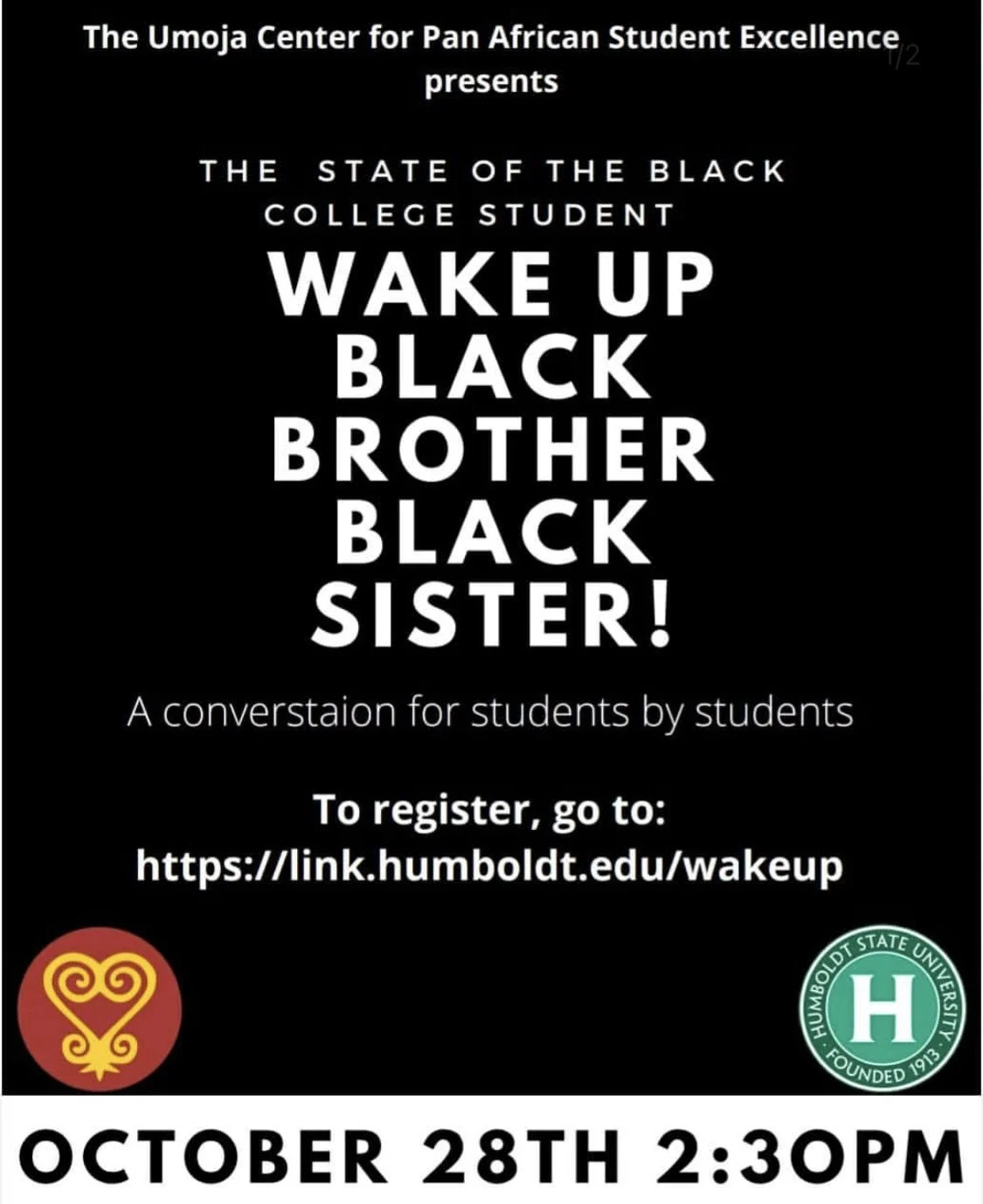 The State of Black College Student: Wake Up Black Brother Black Sister!