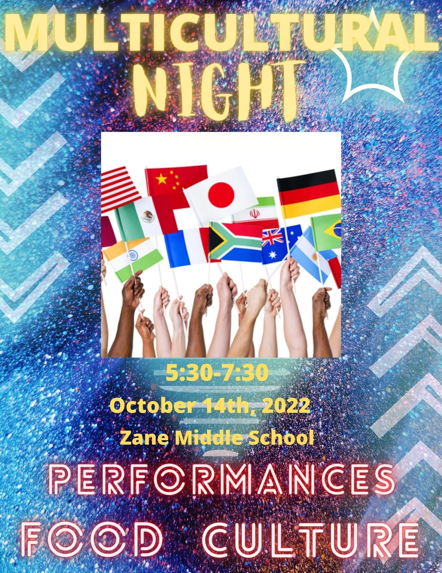 Multicultural Fair at Zane Middle School 