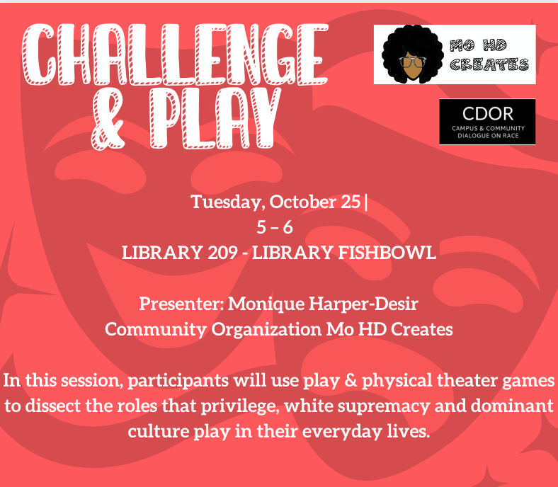 CDOR: Challenge & Play w/ Mo Harper-Desir