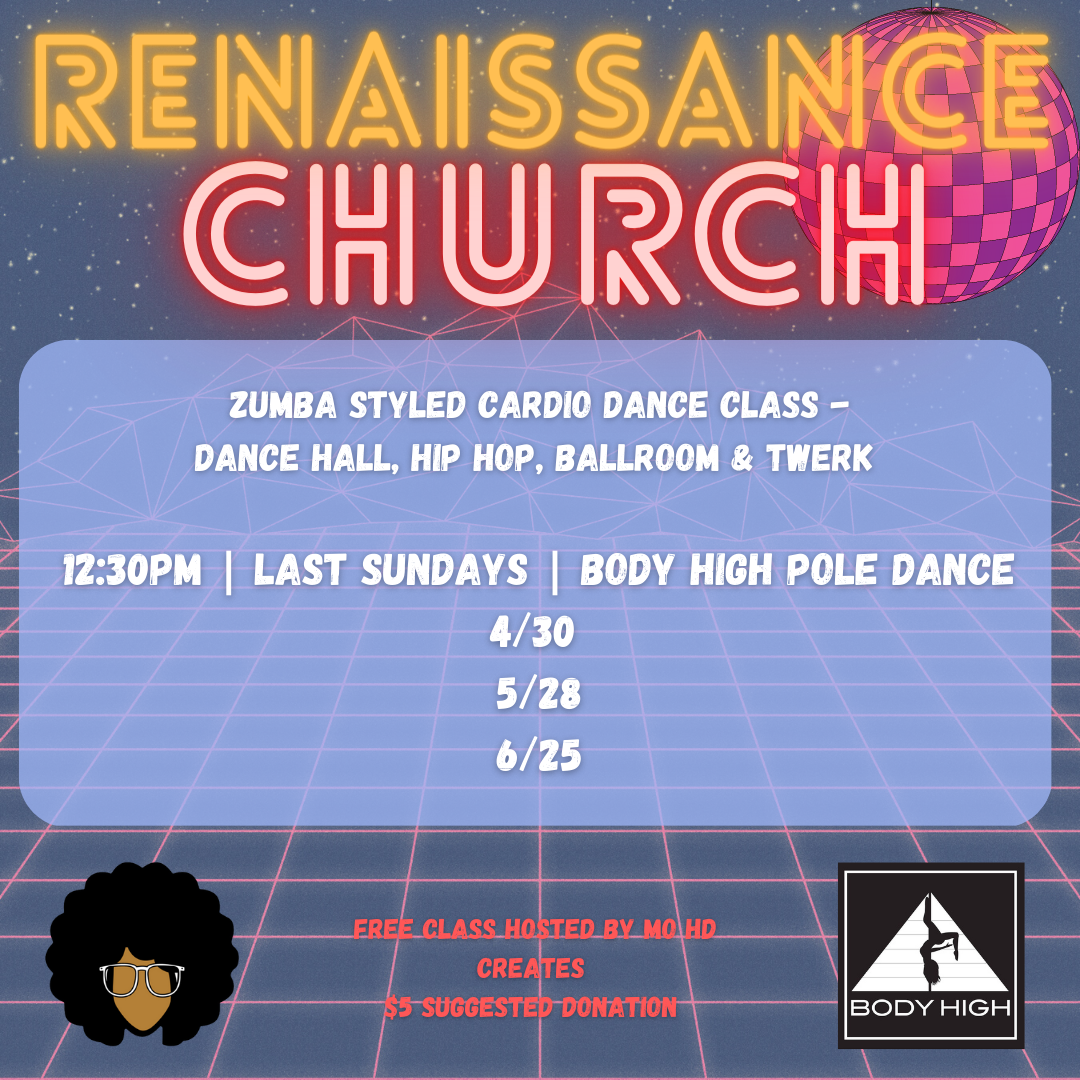 Make up class - Renaissance Church - FREE - Body High Pole Dance