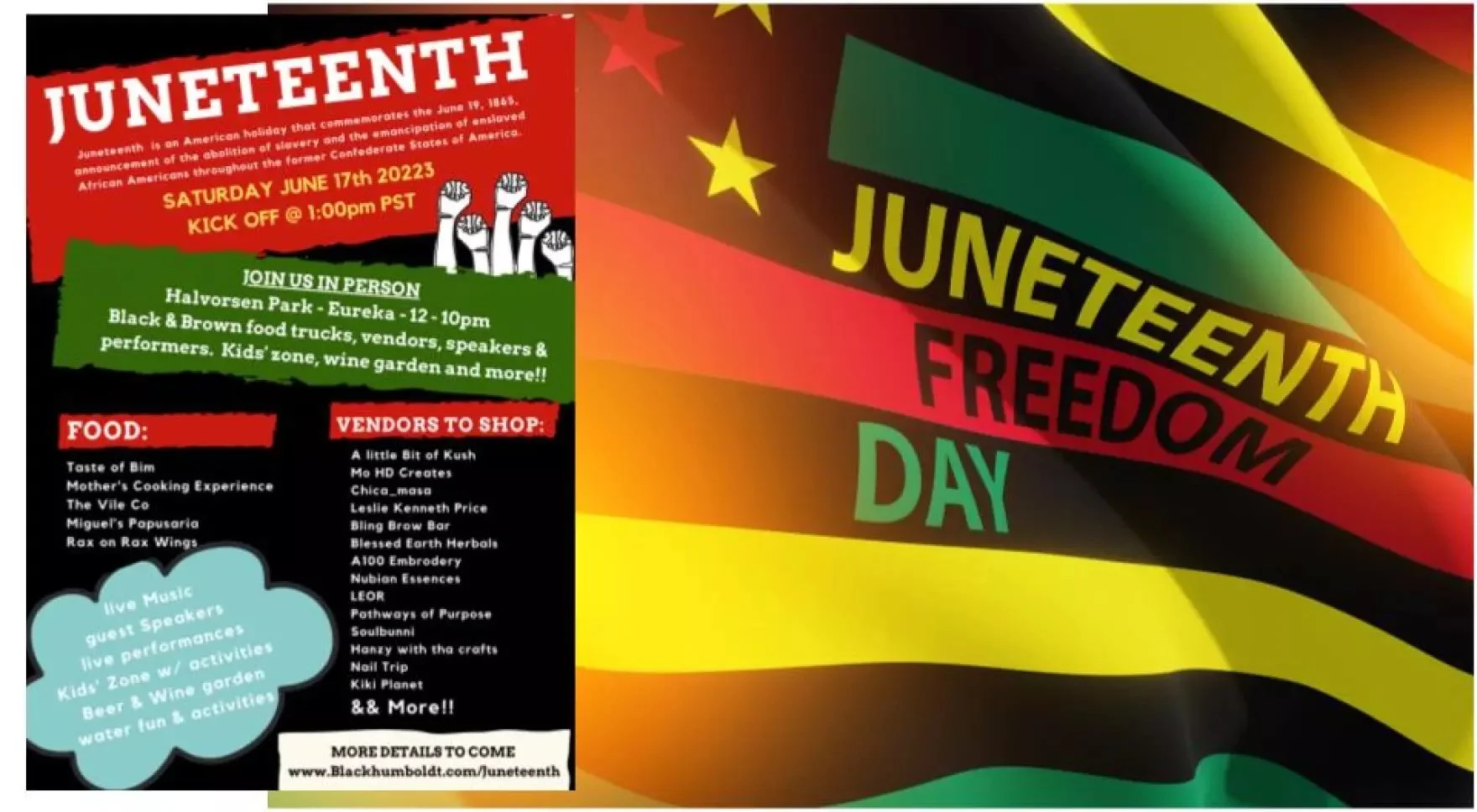The Jefferson Exchange: Black Humboldt sets up for a Eureka Juneteenth celebration