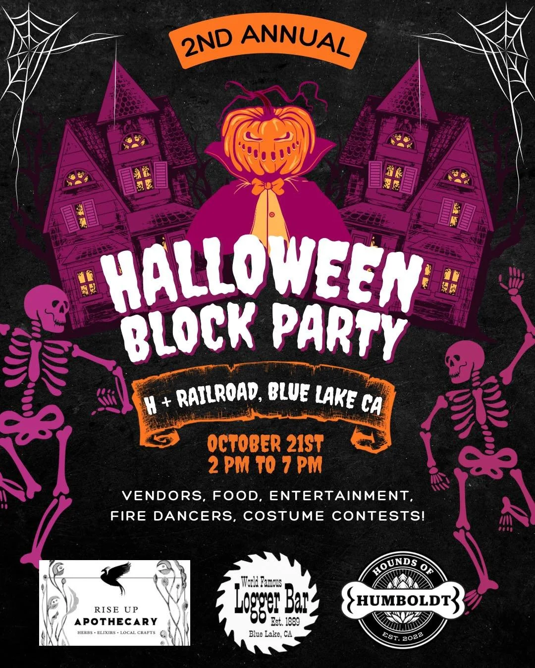 Vending at Hounds of Humboldt Halloween