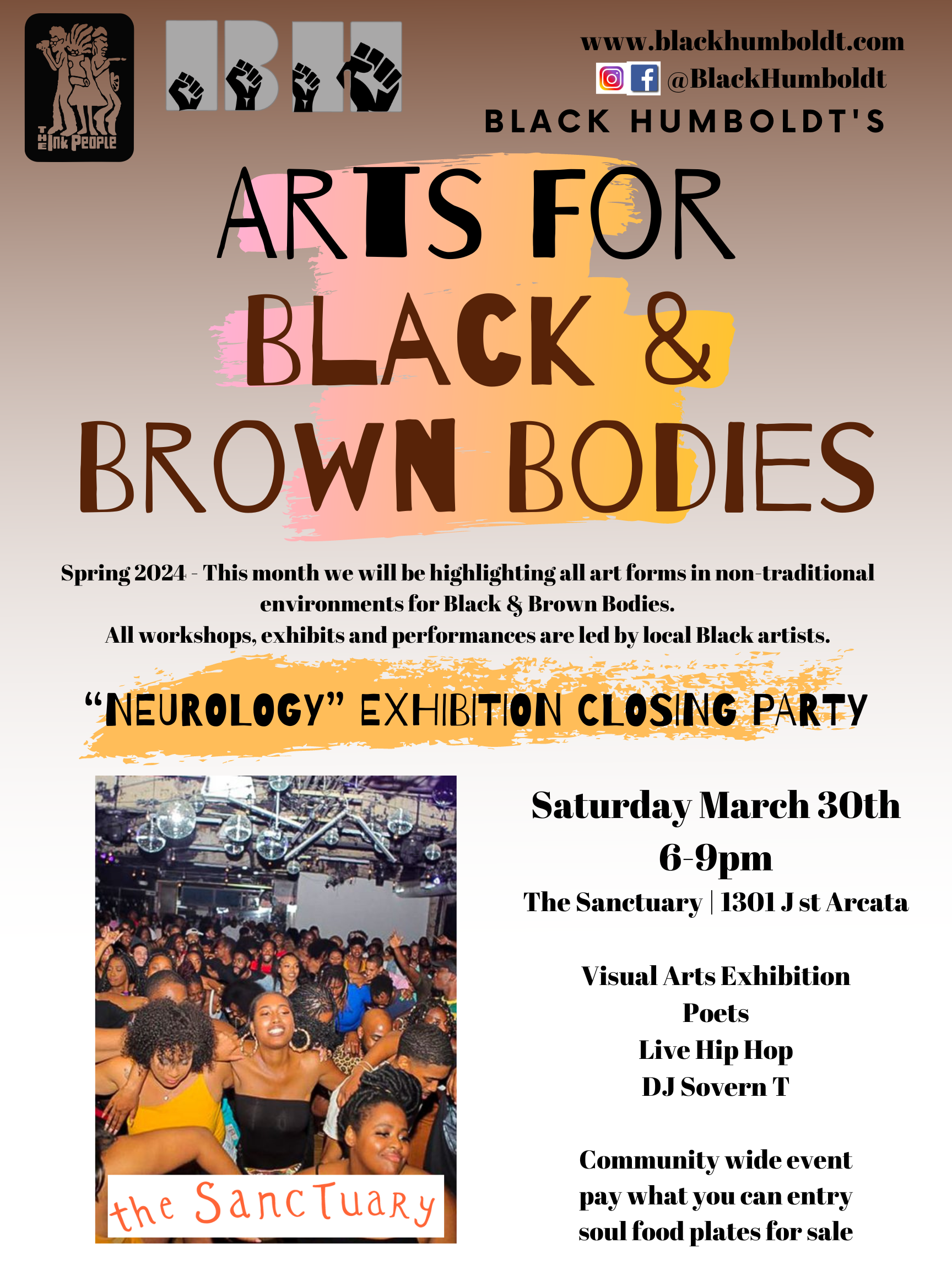 Black Humboldt "Neurology" Exhibit closing ceremony