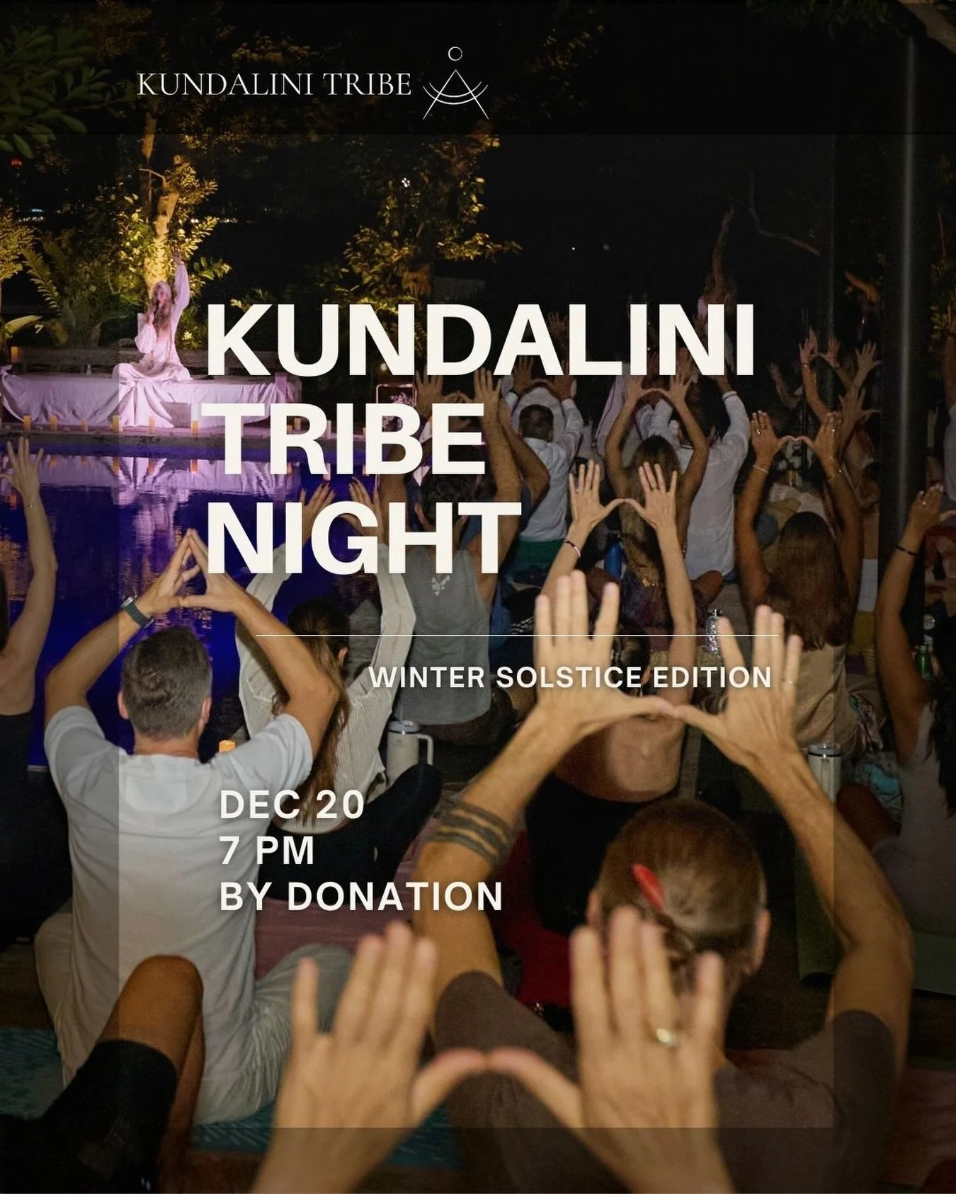 Did you know the energy you cultivate 
on the Winter Solstice becomes 
the energy of your entire new year.

This moment matters.

More than the noise of December.
More than the rush we fall into 
without even noticing.

In this season
your body is as