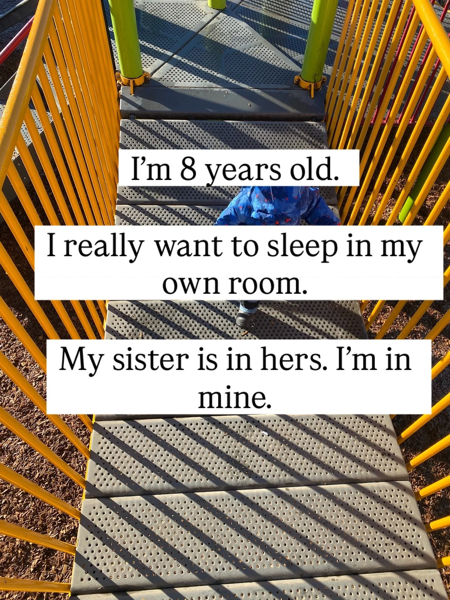 I didn&rsquo;t know how to fall asleep.

Not my parent&rsquo;s fault. We just didn&rsquo;t know. 

Life was busy. School took up most of the days. Daycare afternoons. Rushed to bed to do it all over again. 

Yet, many nights I was not tired. I was no